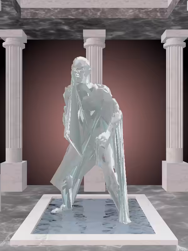 HeavenComputer: The Kicking Chronos Chrome Man #4590