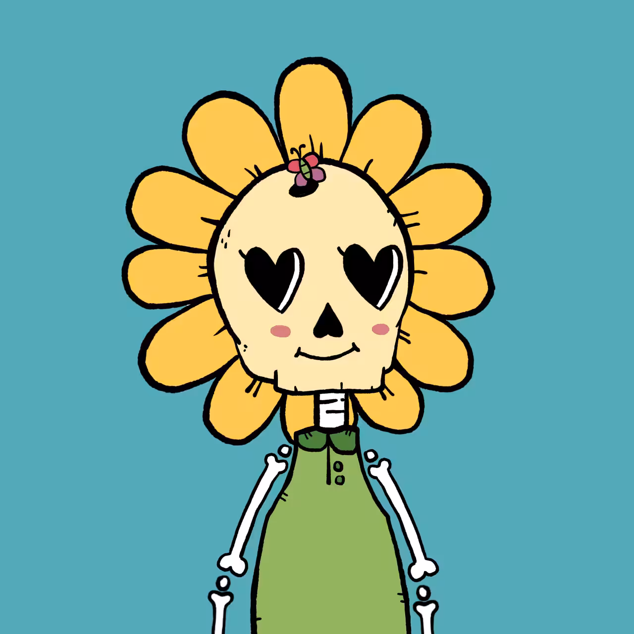Skeledude: #079 Sunshine lady