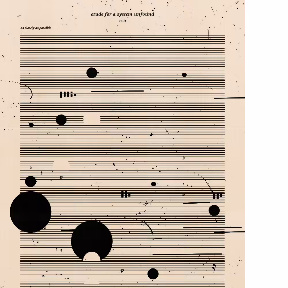 etude for a system unfound #218