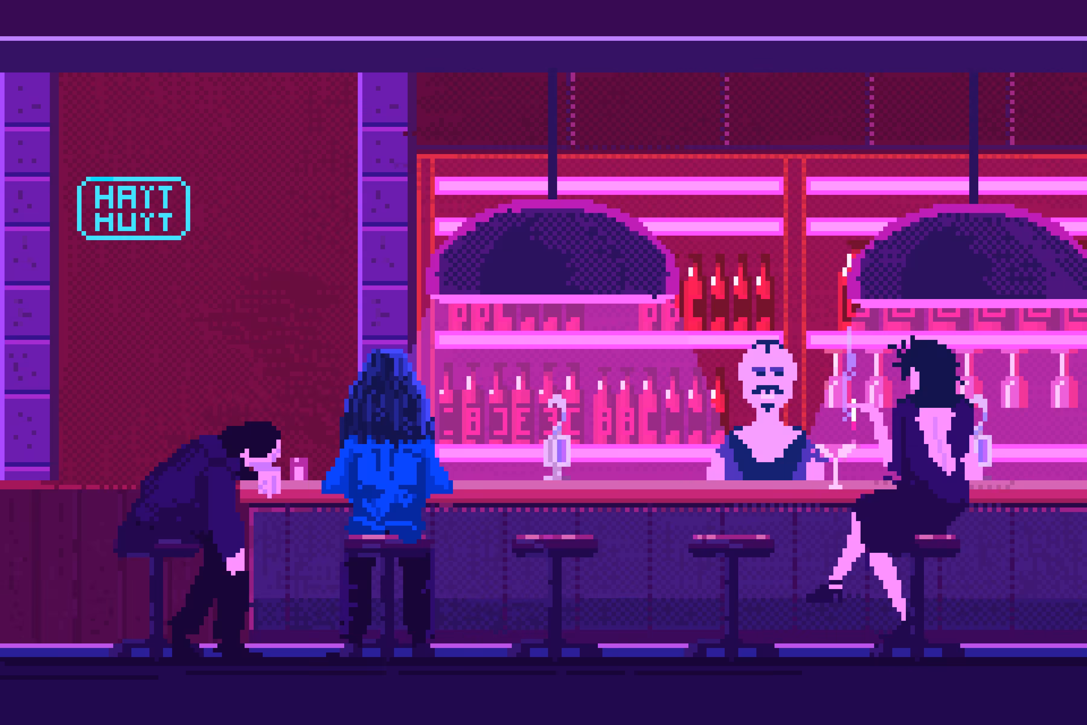 At The Pub / Pixel Art
