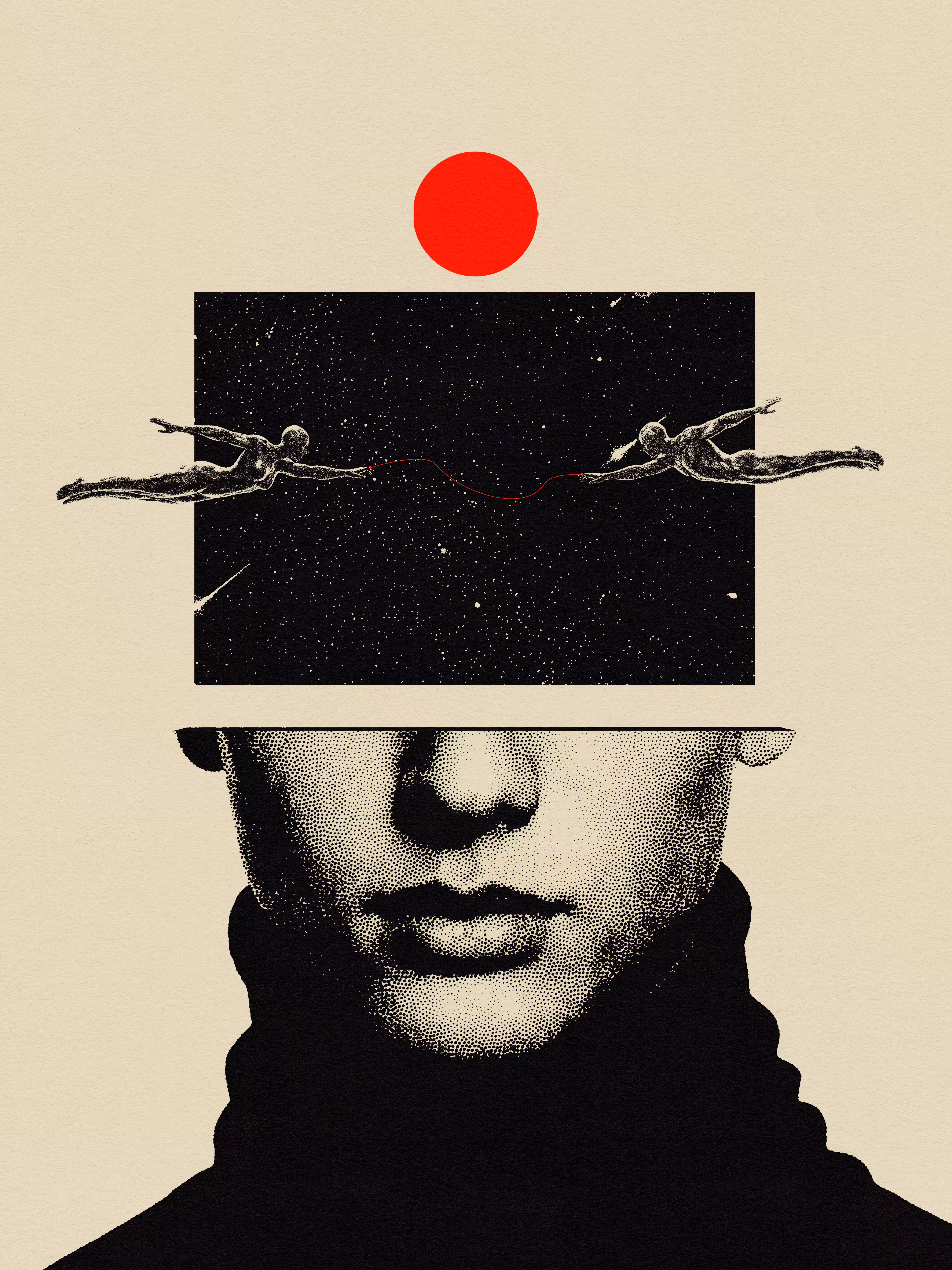 Red Circle: Red thread
