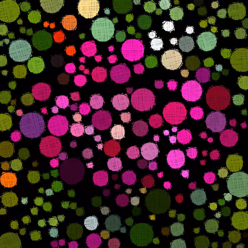 roughly packed flowers #48