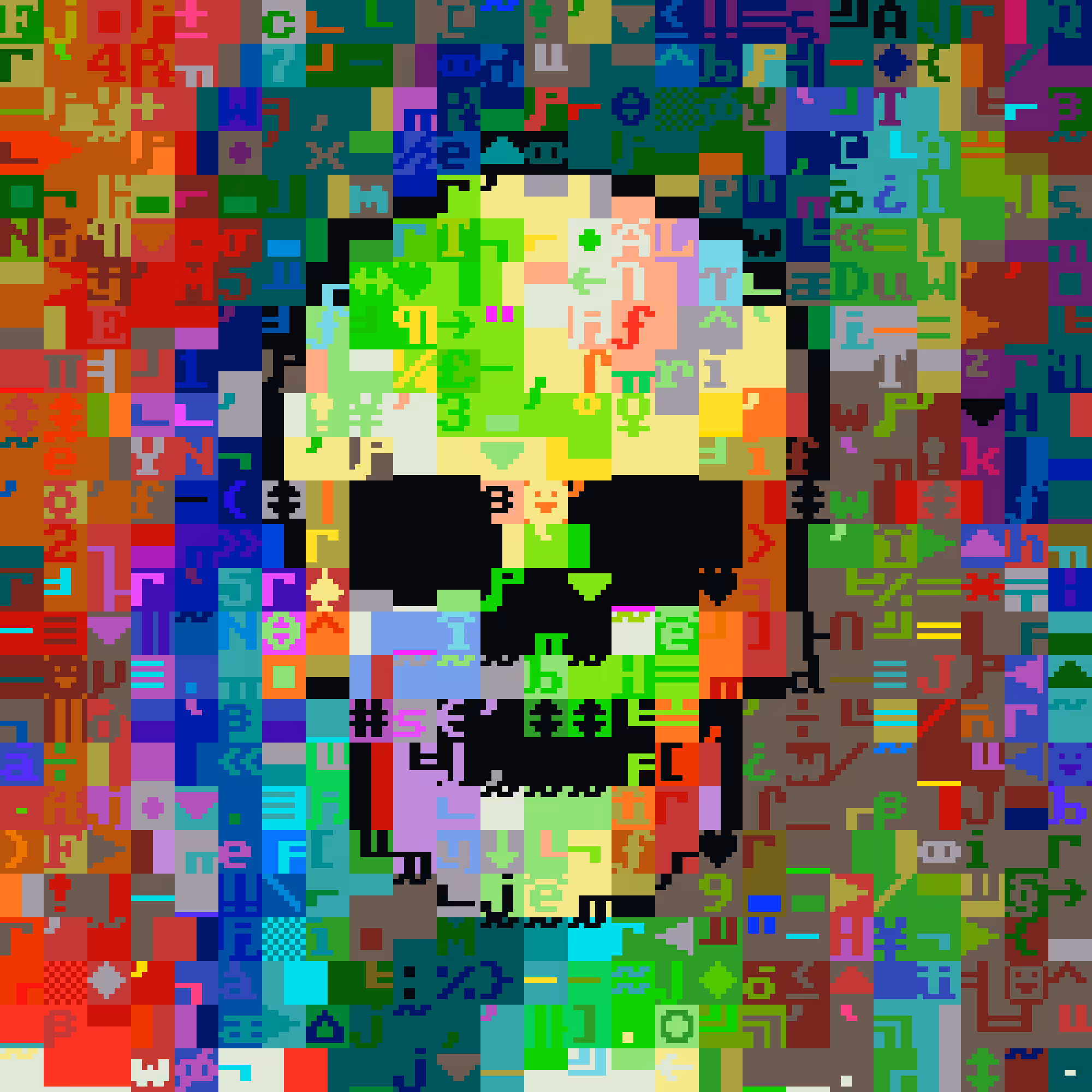 DOS Skull 0553