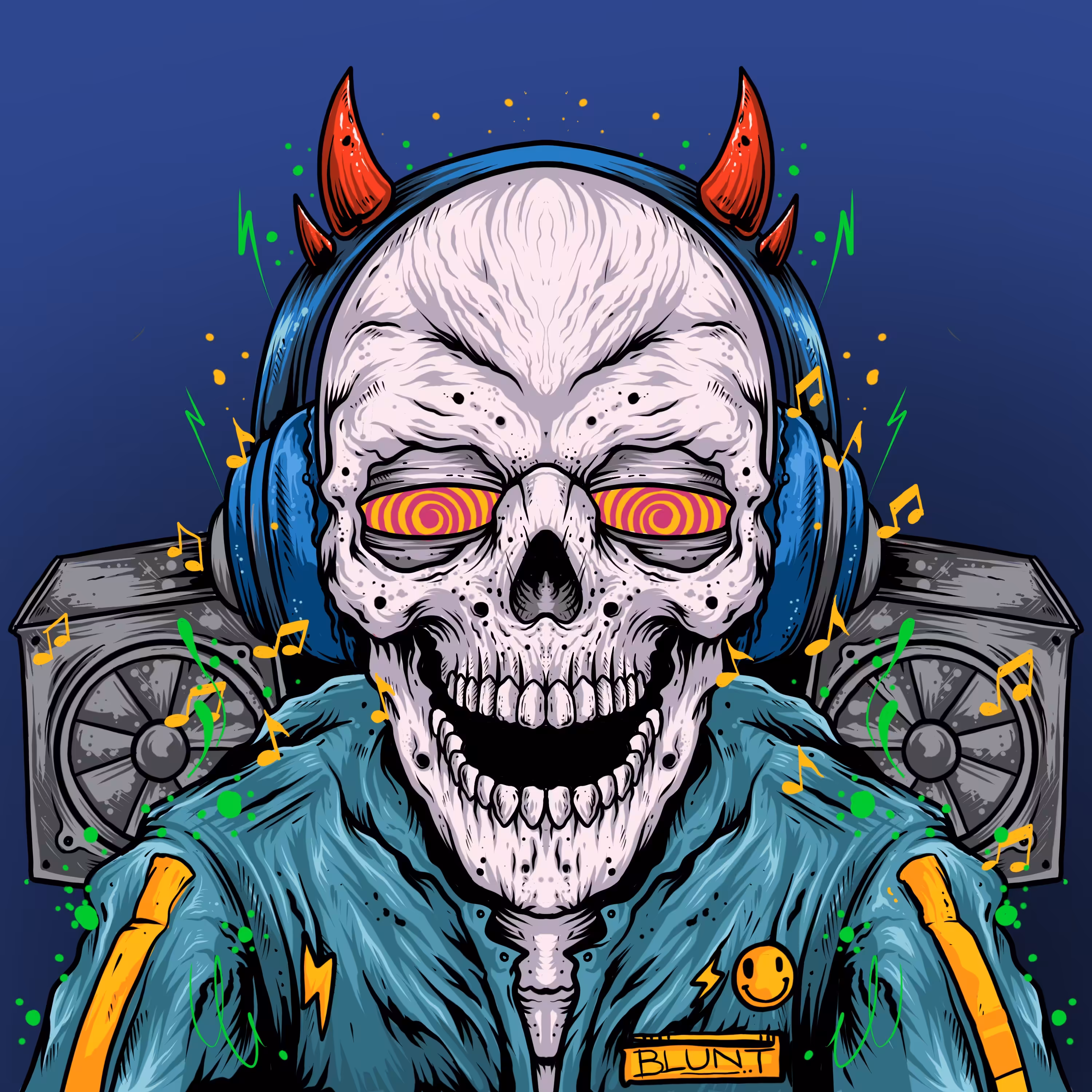 skunx skull #15