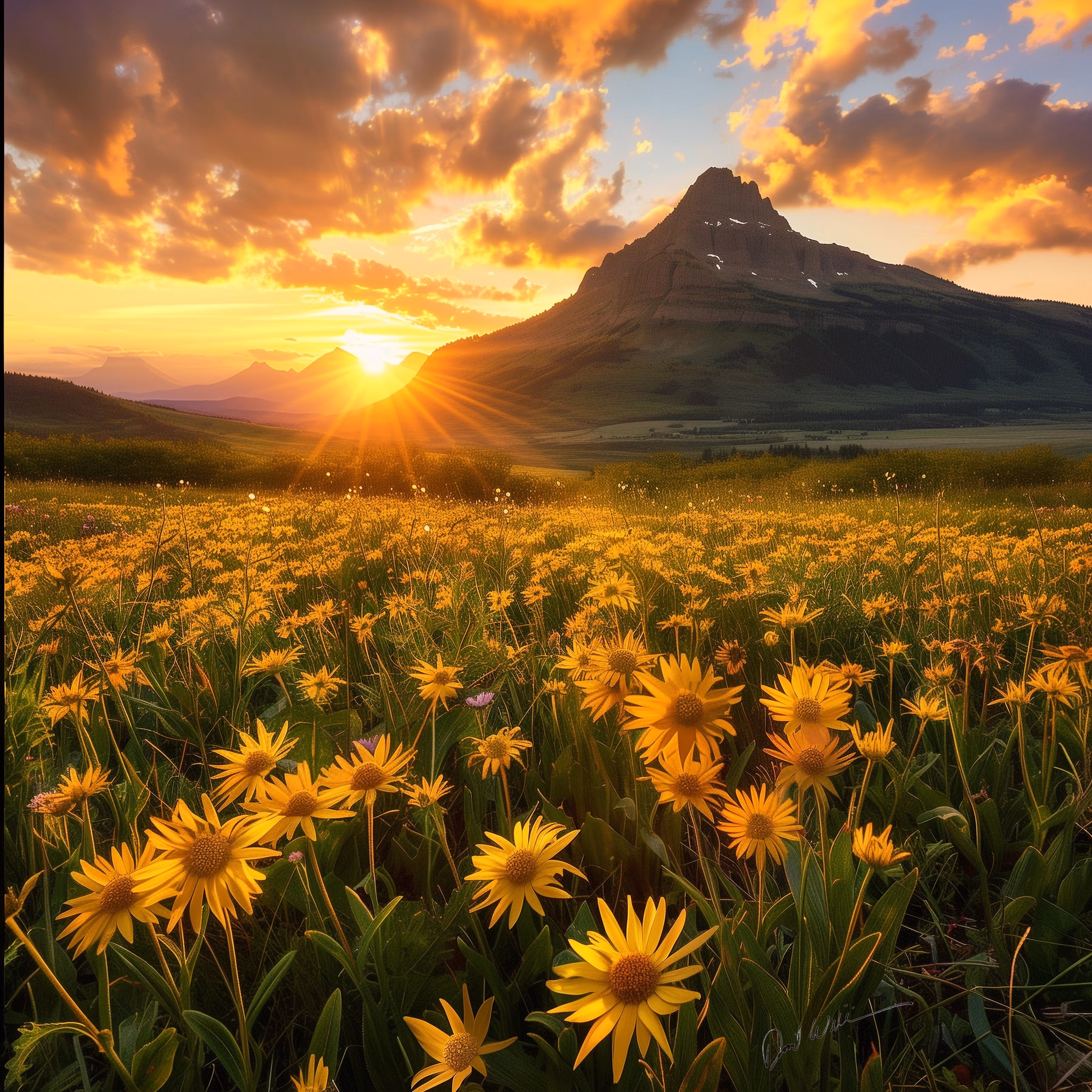 Kissed by the Warm Golden Light