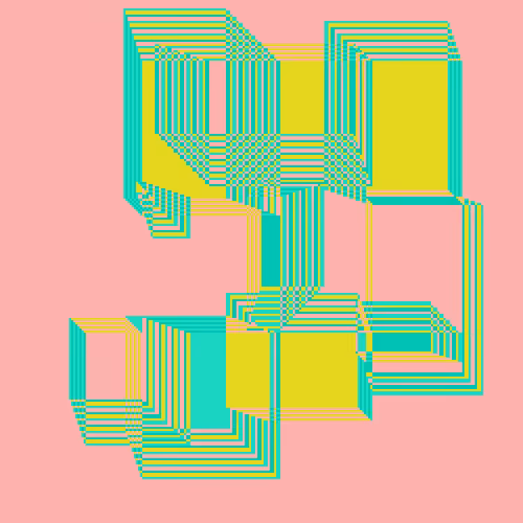 Superimposed Rectangles #86