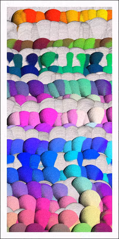Balloon Field on Clouds #57