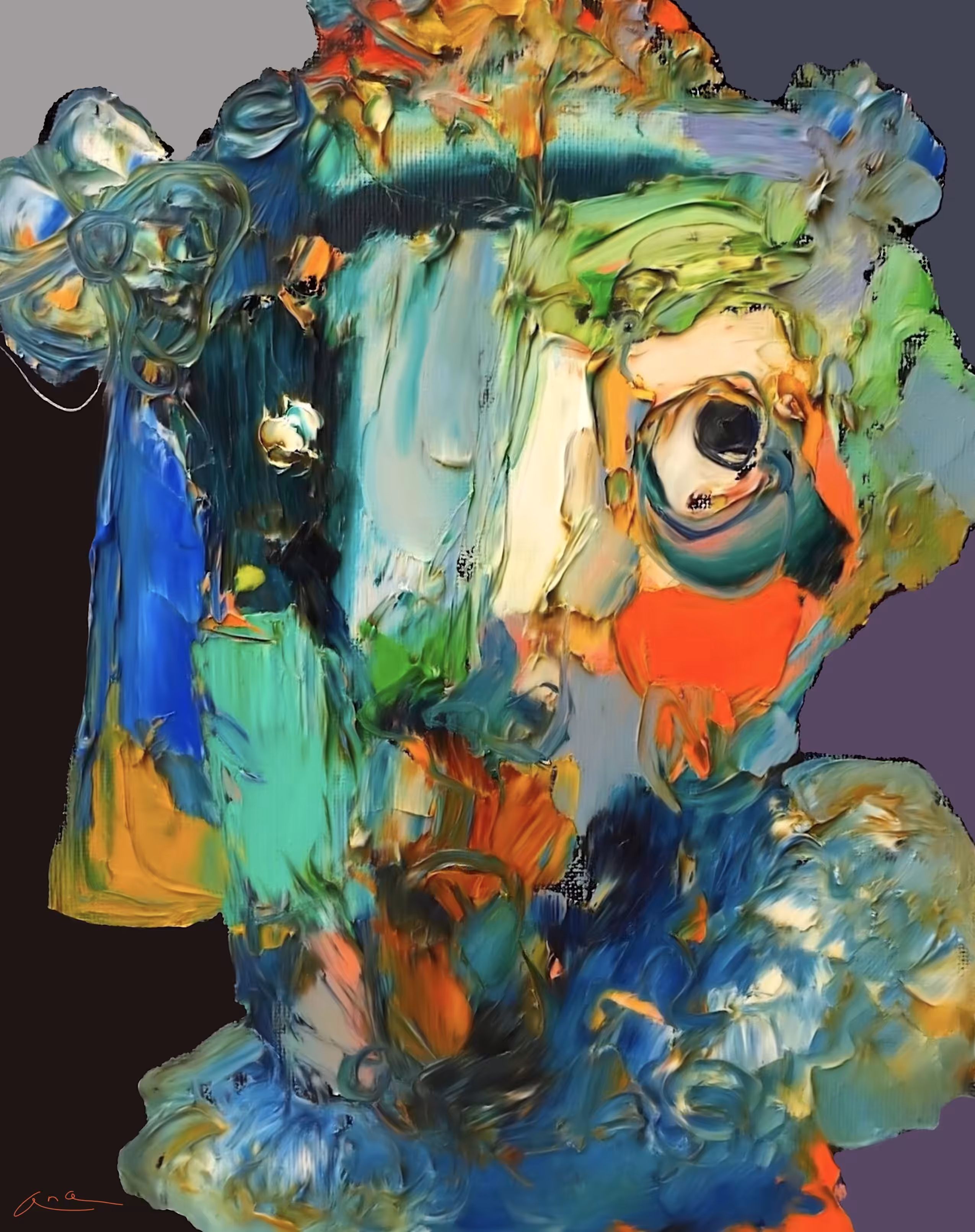 Expressionist Portrait #41