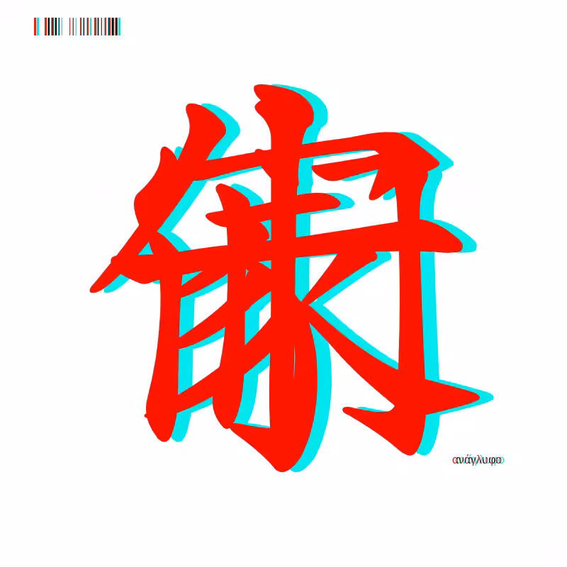 anaglyphic - Too Many Strokes #29