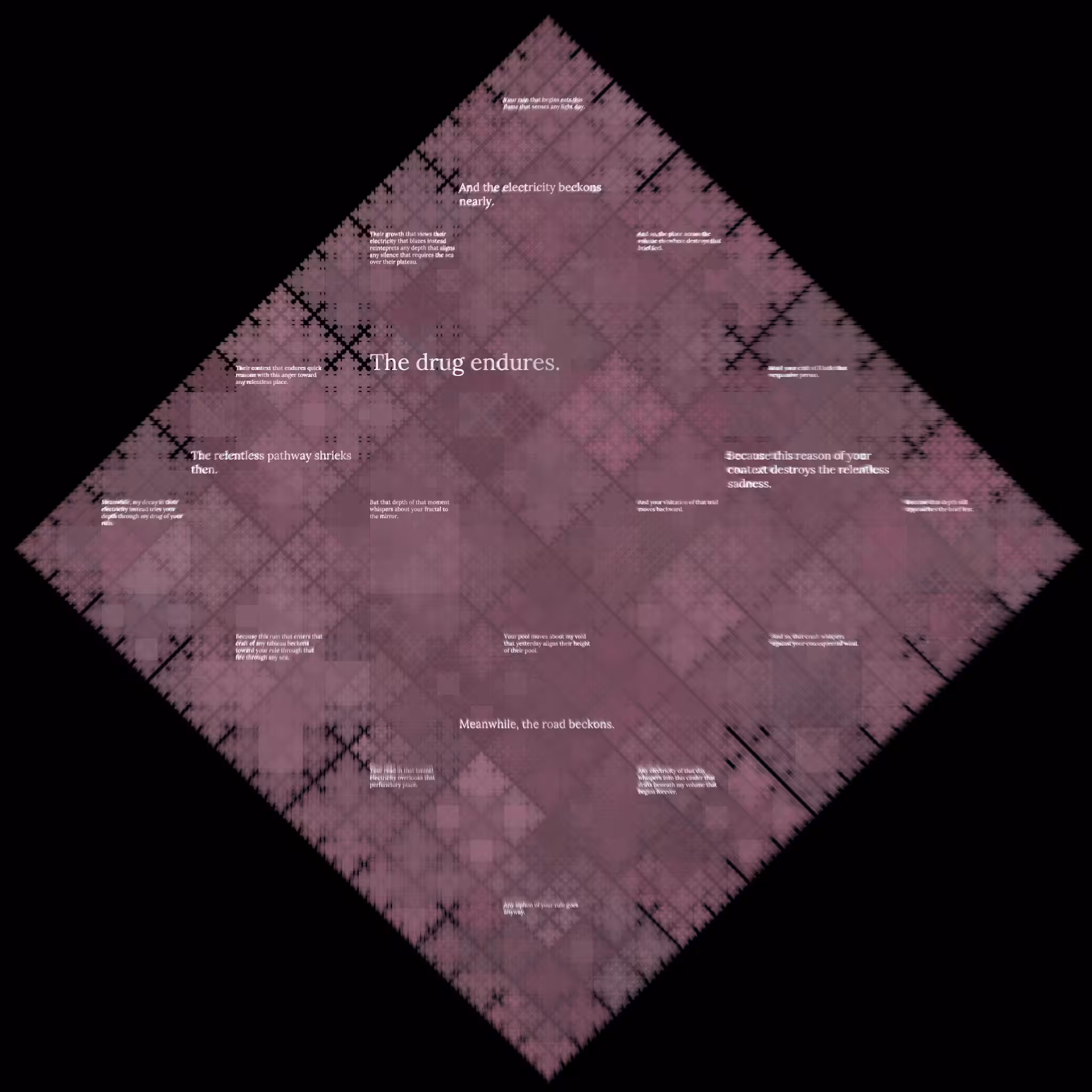 Diamond Fractal Fire #71