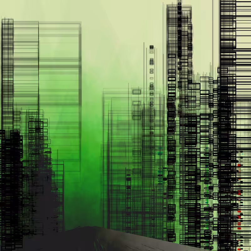 Contemporary building sketches #4