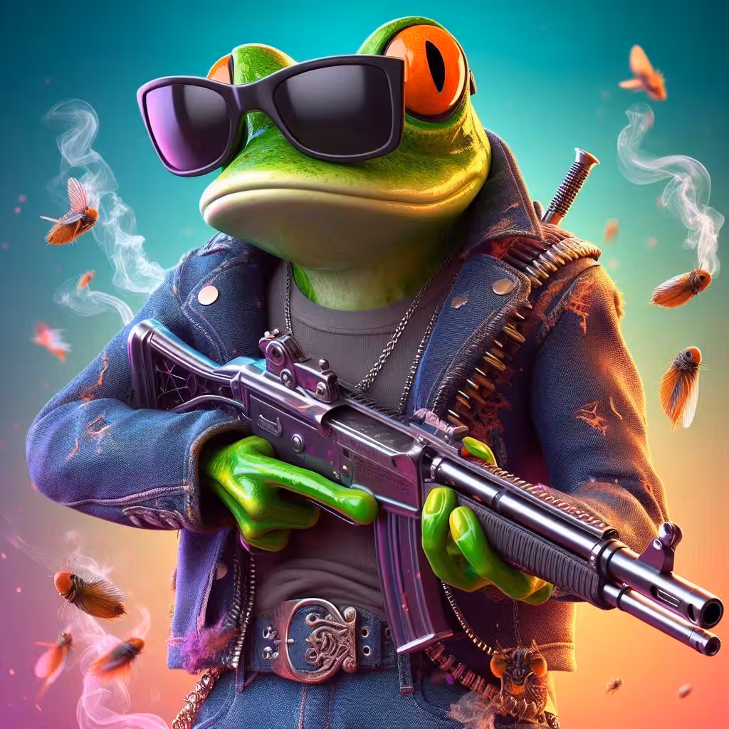 Punk frog #02