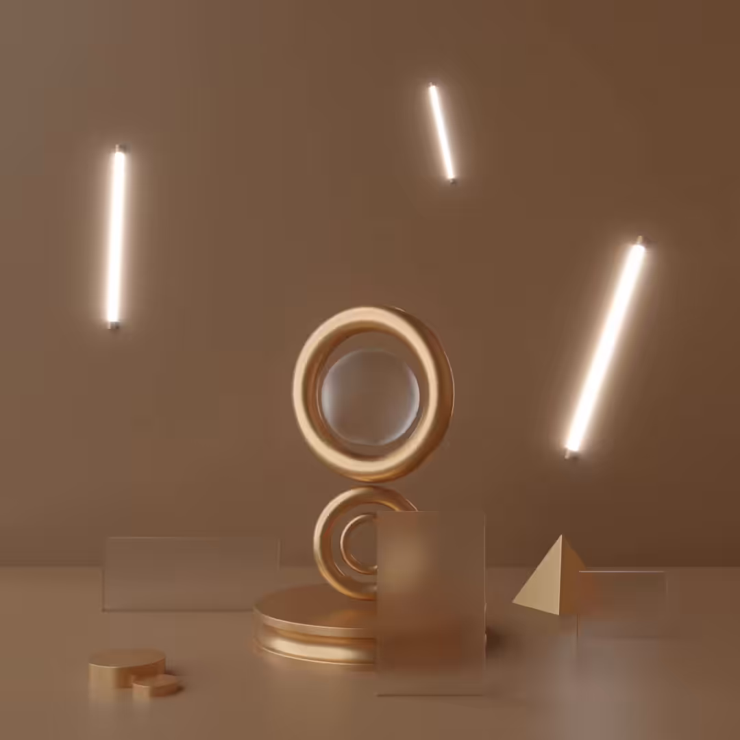 Just A Render #39 - Glass & Gold