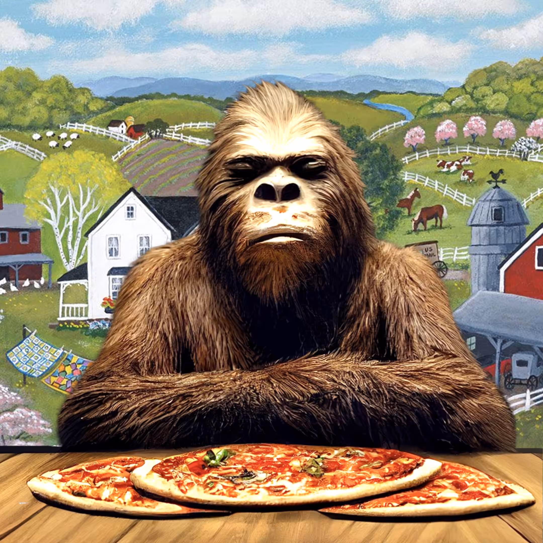 Presidents and Pizza: Sasquatch