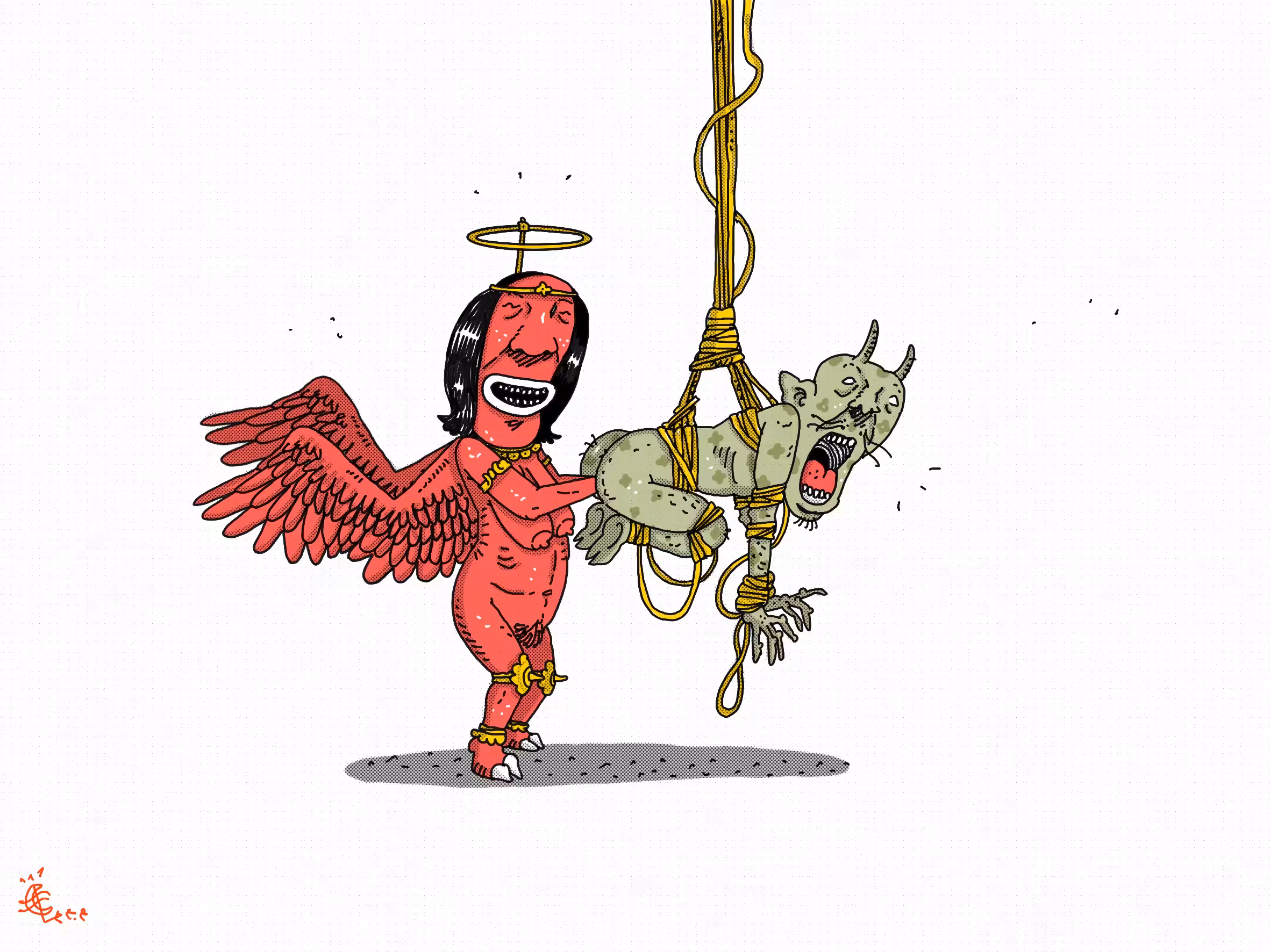 "A passionate angel"