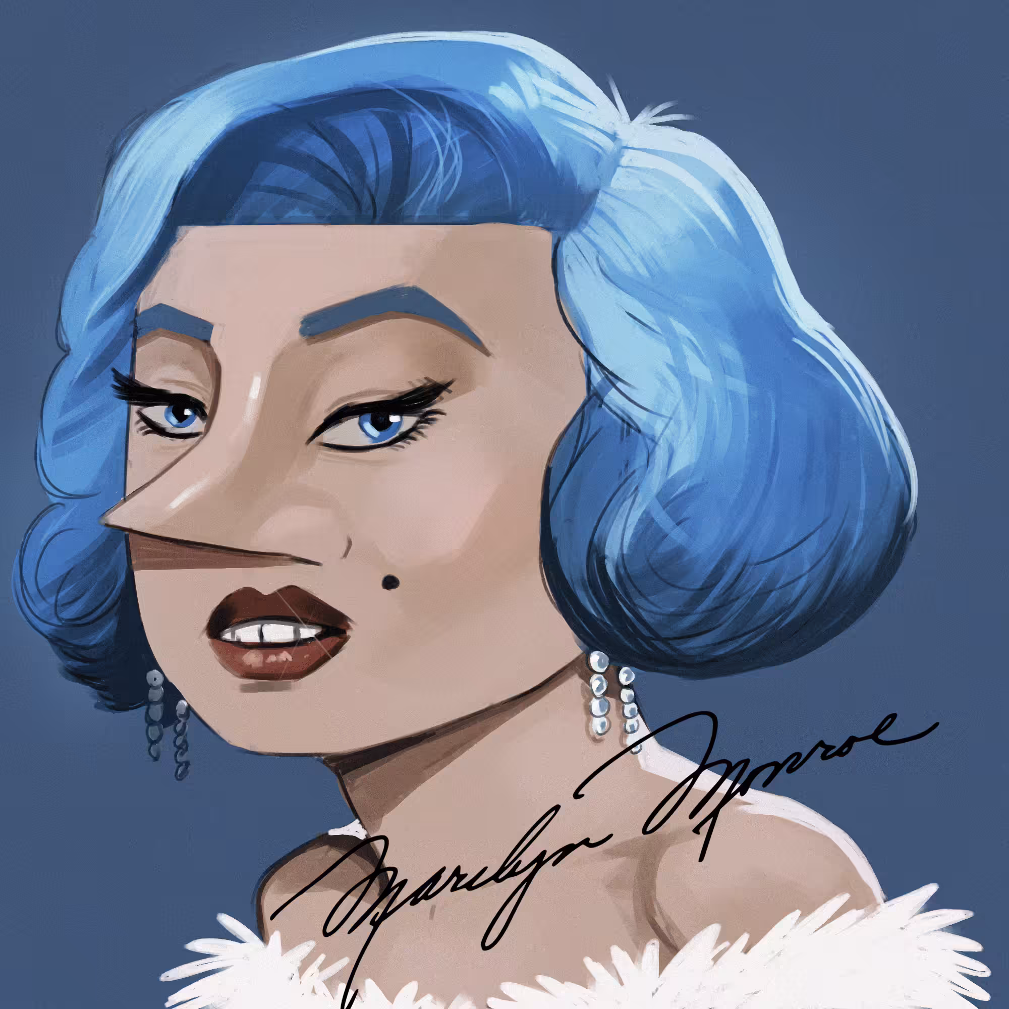 BlueHairGuy #002