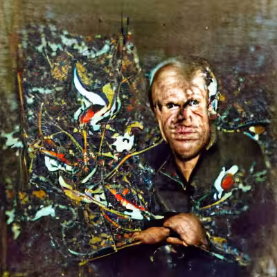 Portrait of Jackson Pollock