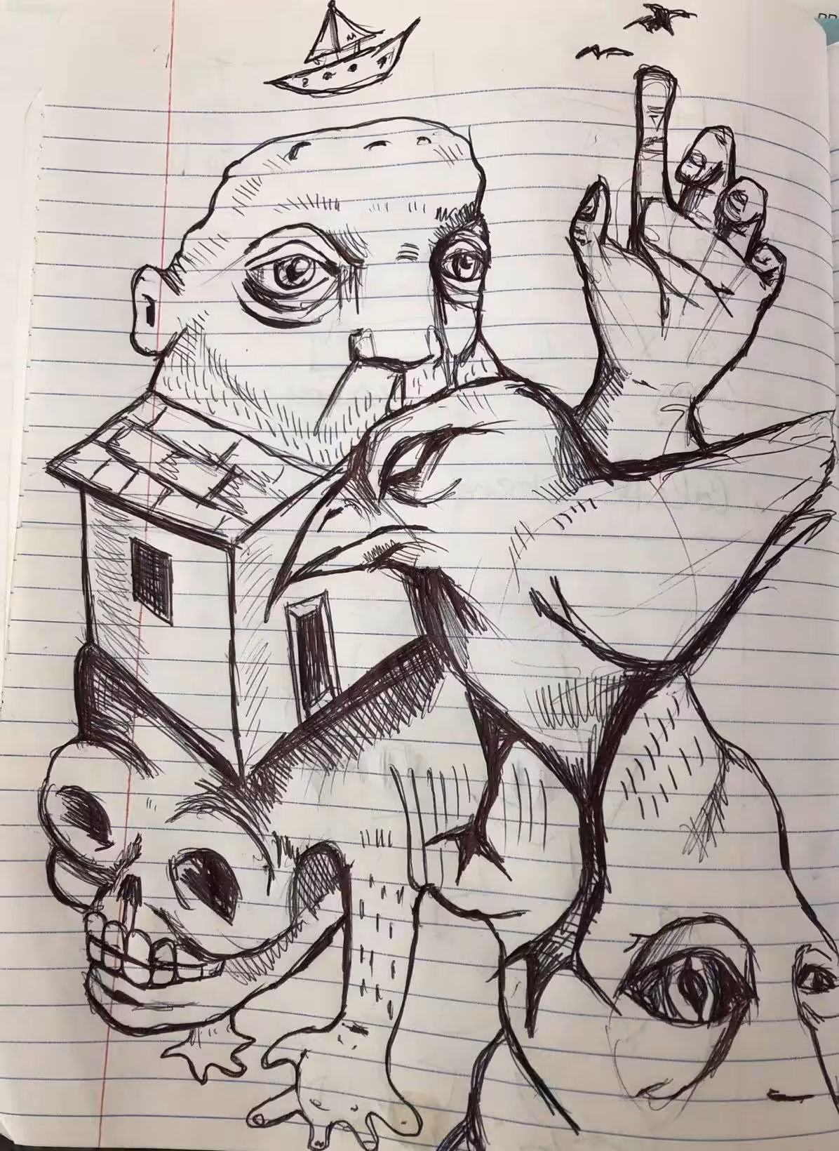 Crow Skull House