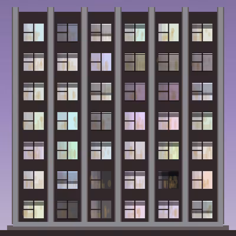 Night Windows #12
