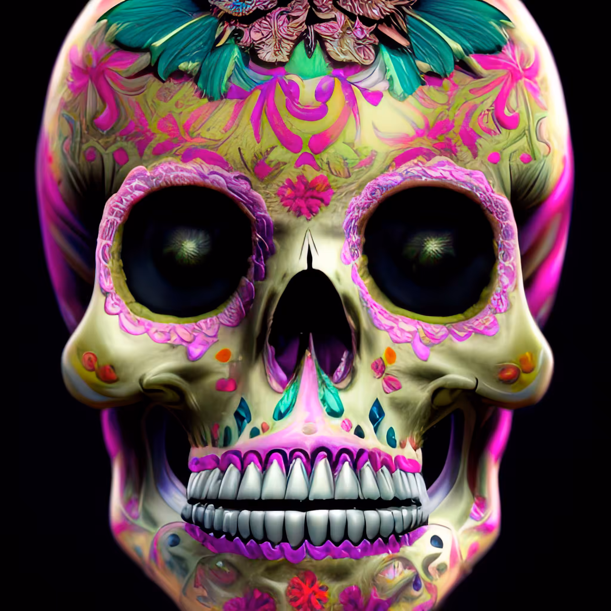 Head Case - A Color Study: Head Case #751