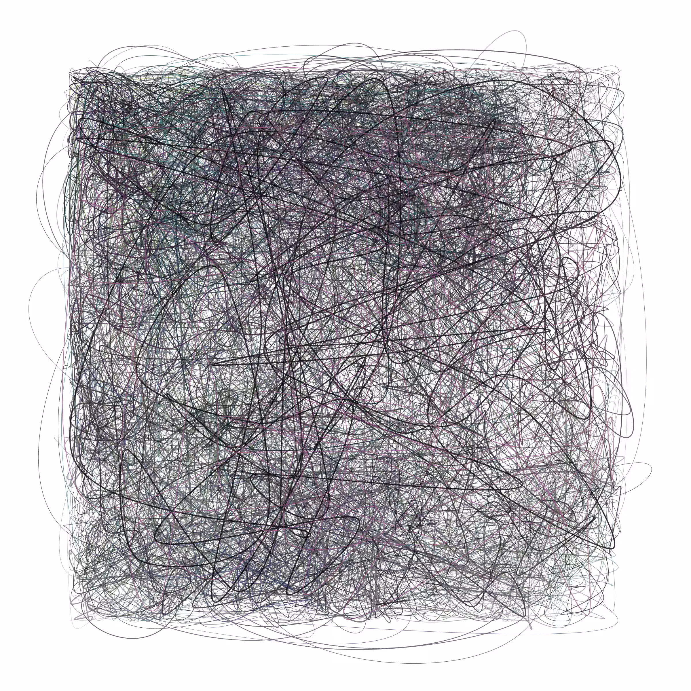 Scribbled Boundaries #45