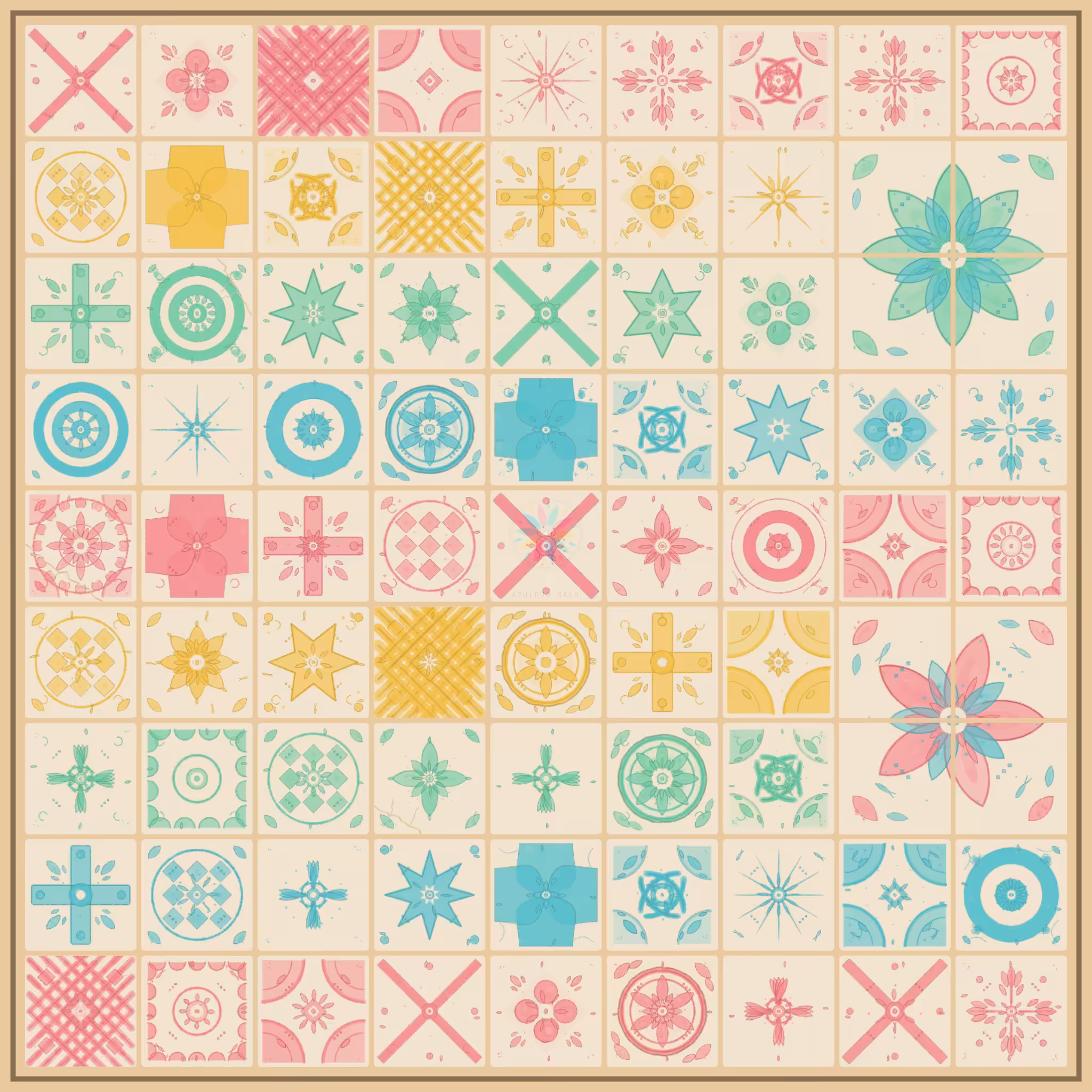 Azulejo Galo by Bryan Brinkman #164