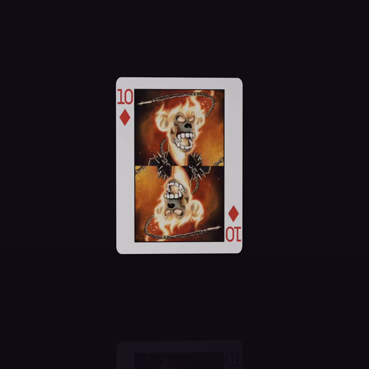 Bored Ape Not Cards: 10 of Diamonds