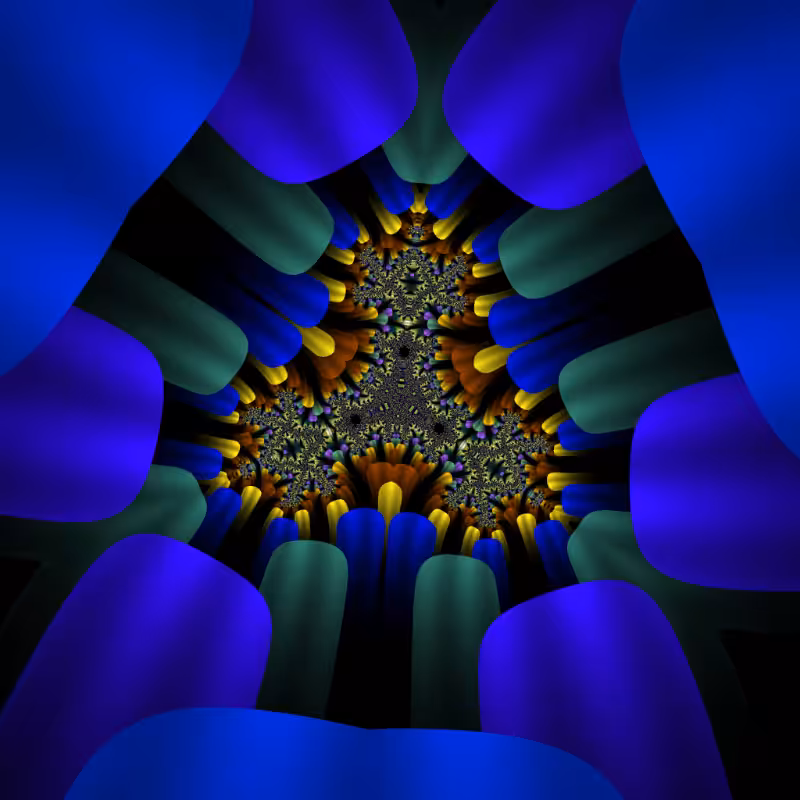 Fractal Flower #37