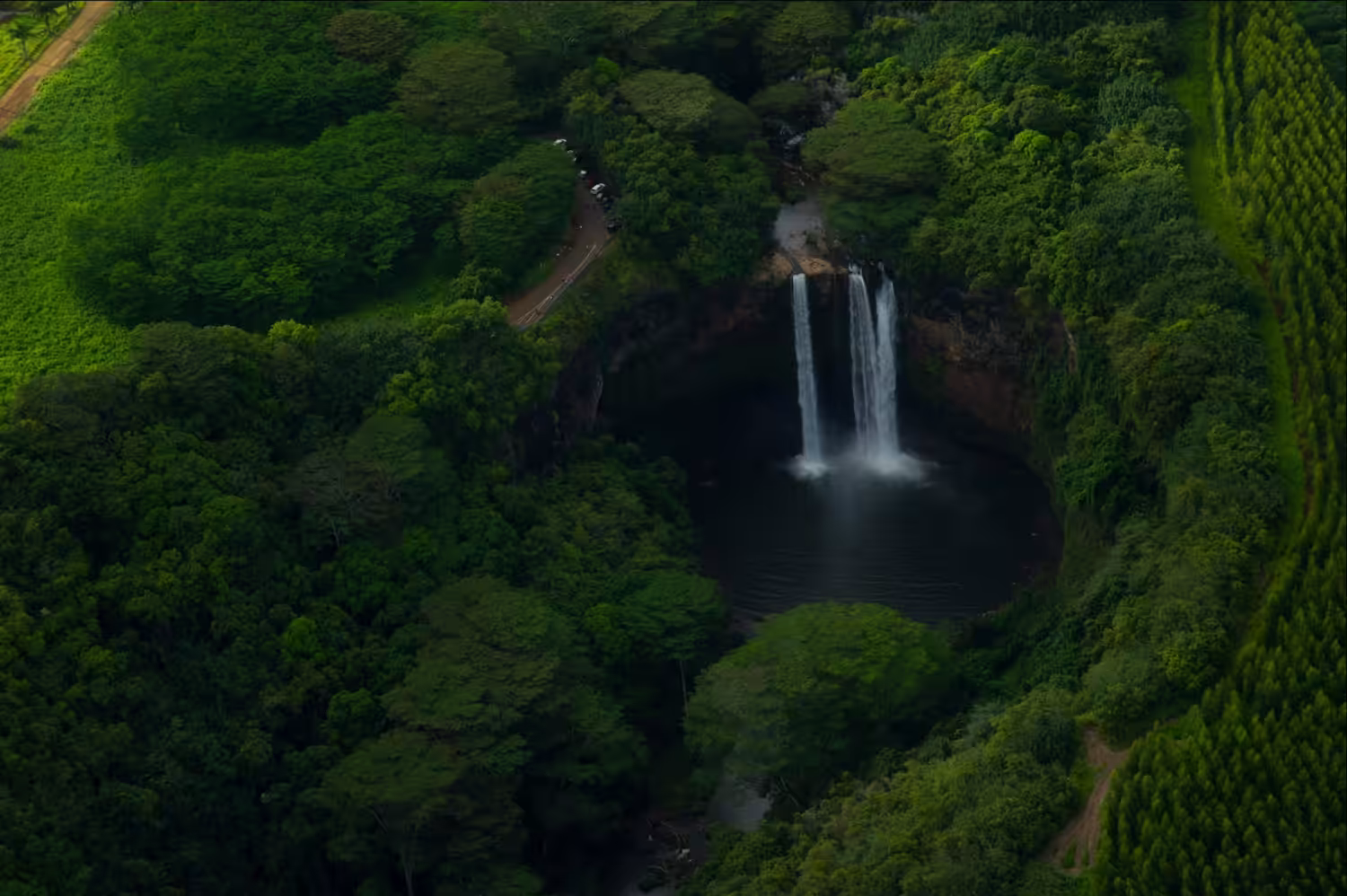 Waterfall From Up Top