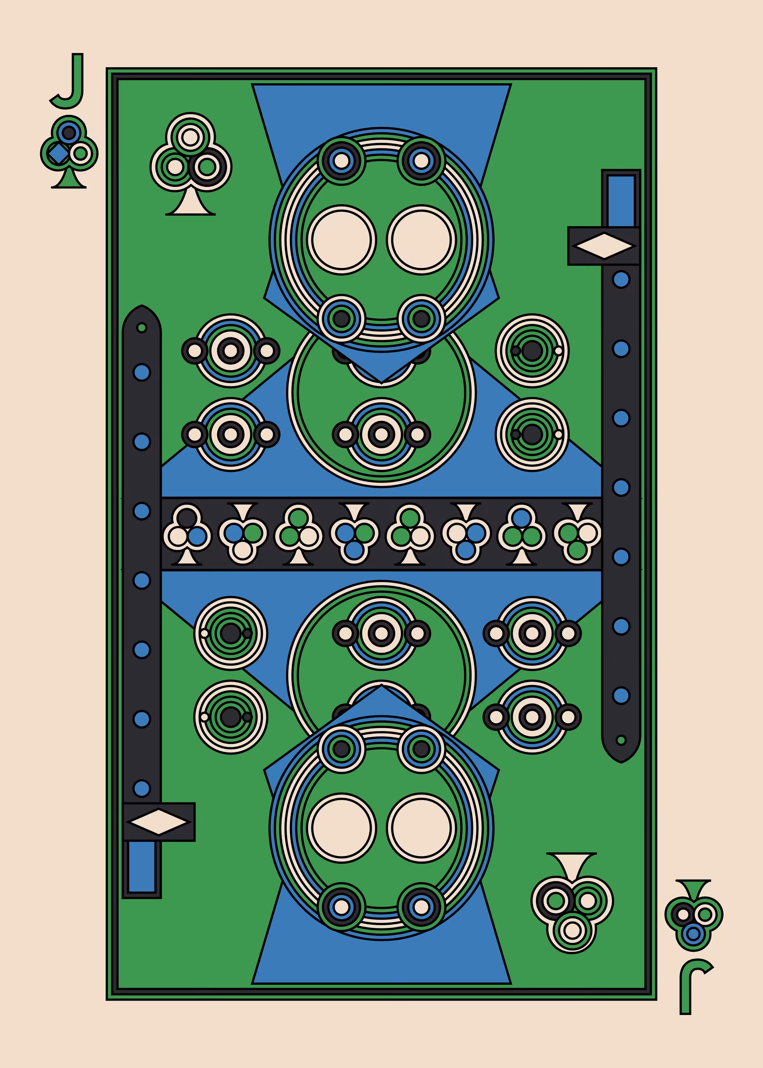 Jack of Clubs Dark