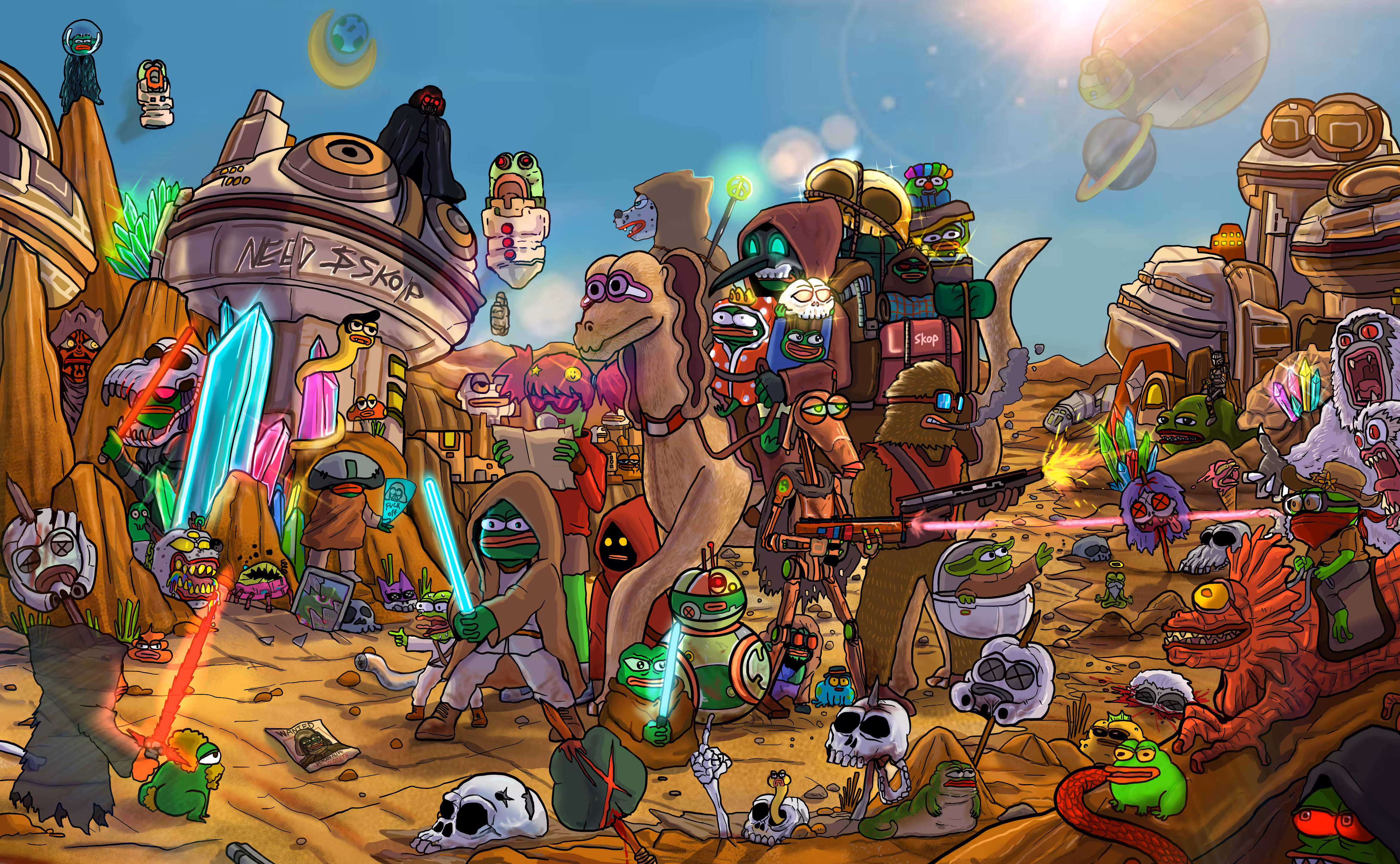The planet of Frog 🐸: Skull Island