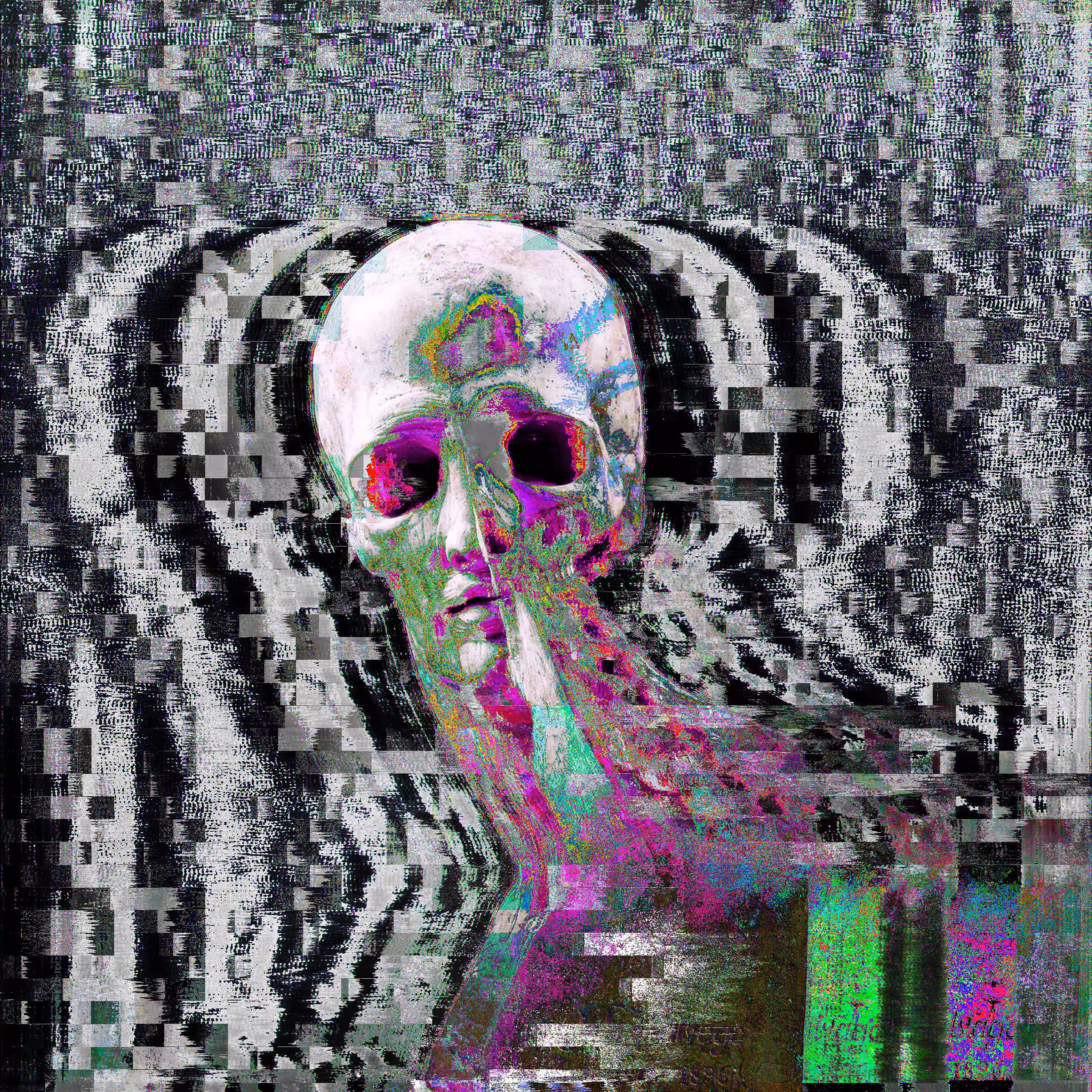 GLITCHWERKS: Head of Apollo (after Salvage)