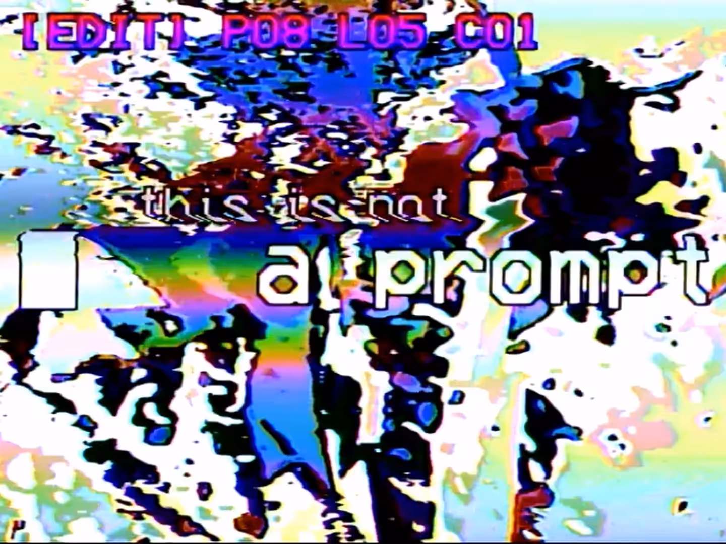 this is not a prompt #7