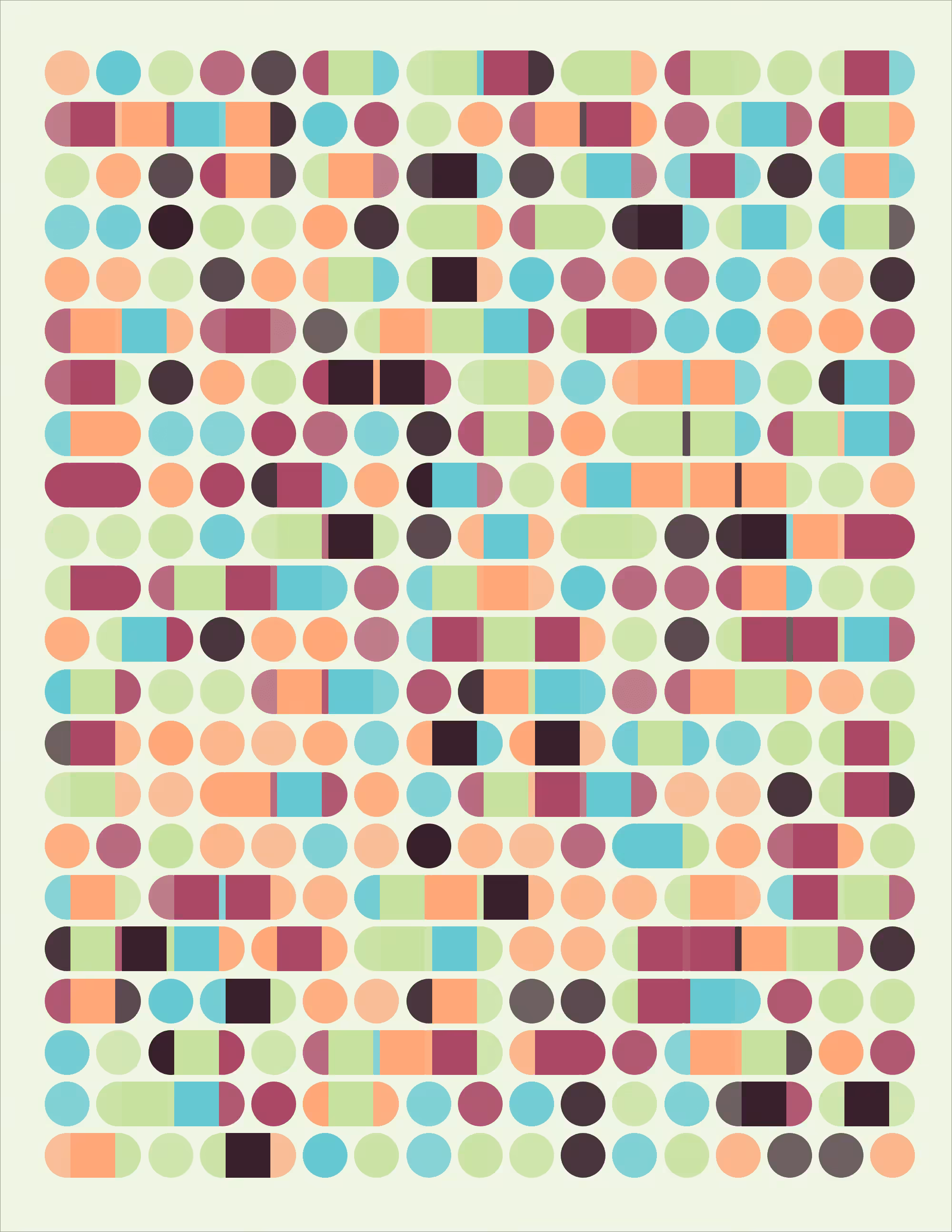 Modernist Prill: №7 (Small)