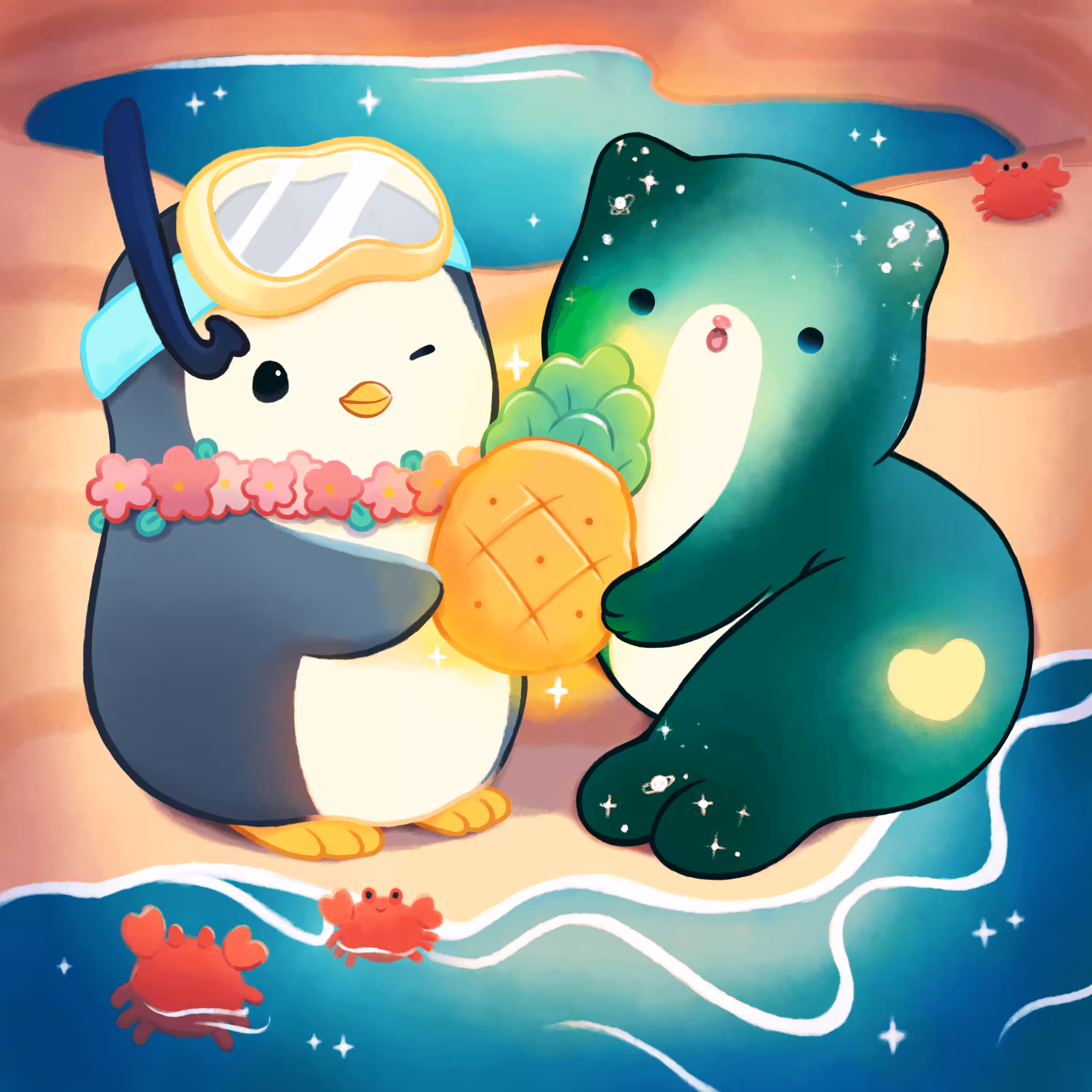 [Poogi x Mermeow] - Emerald