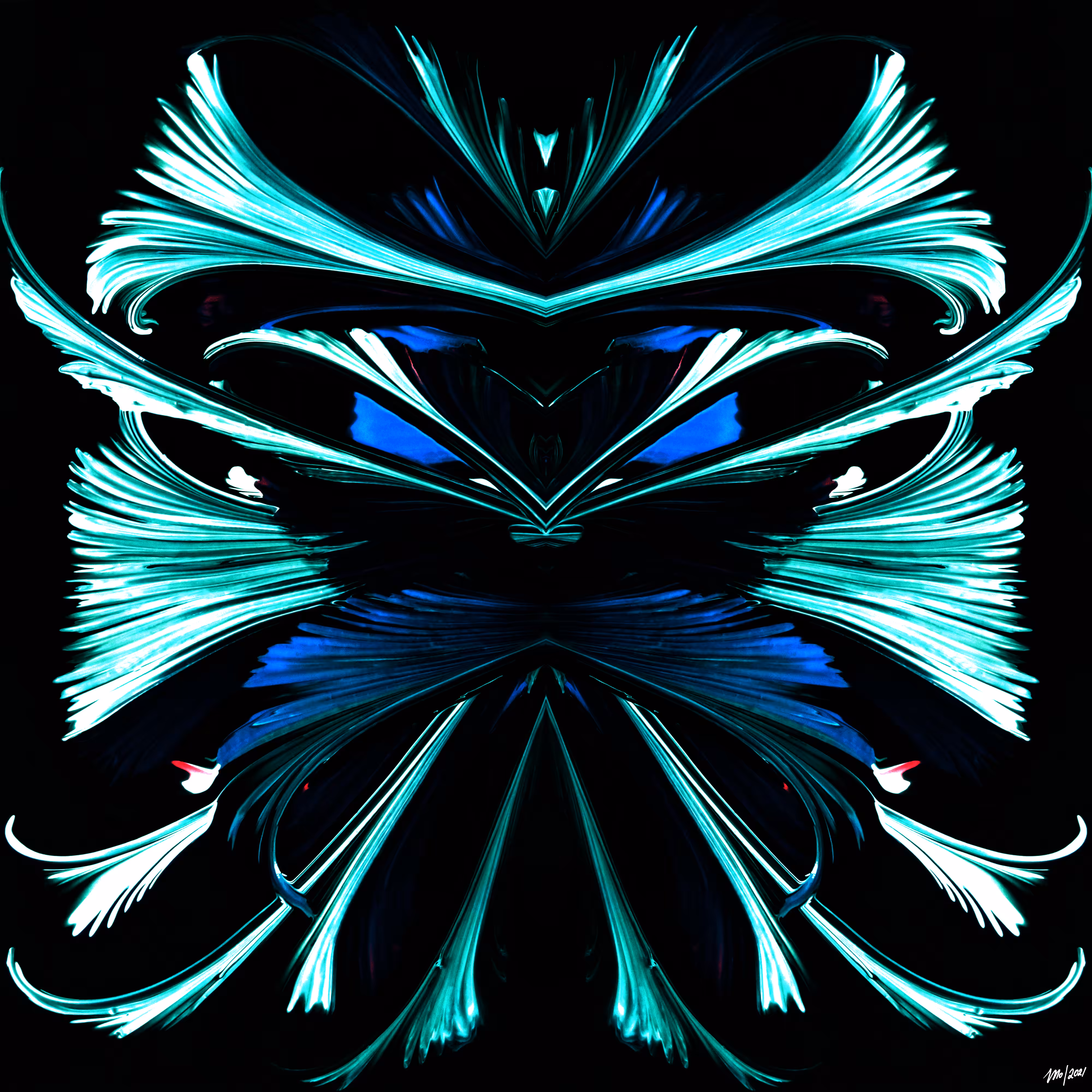Samurai: torquoise warrior