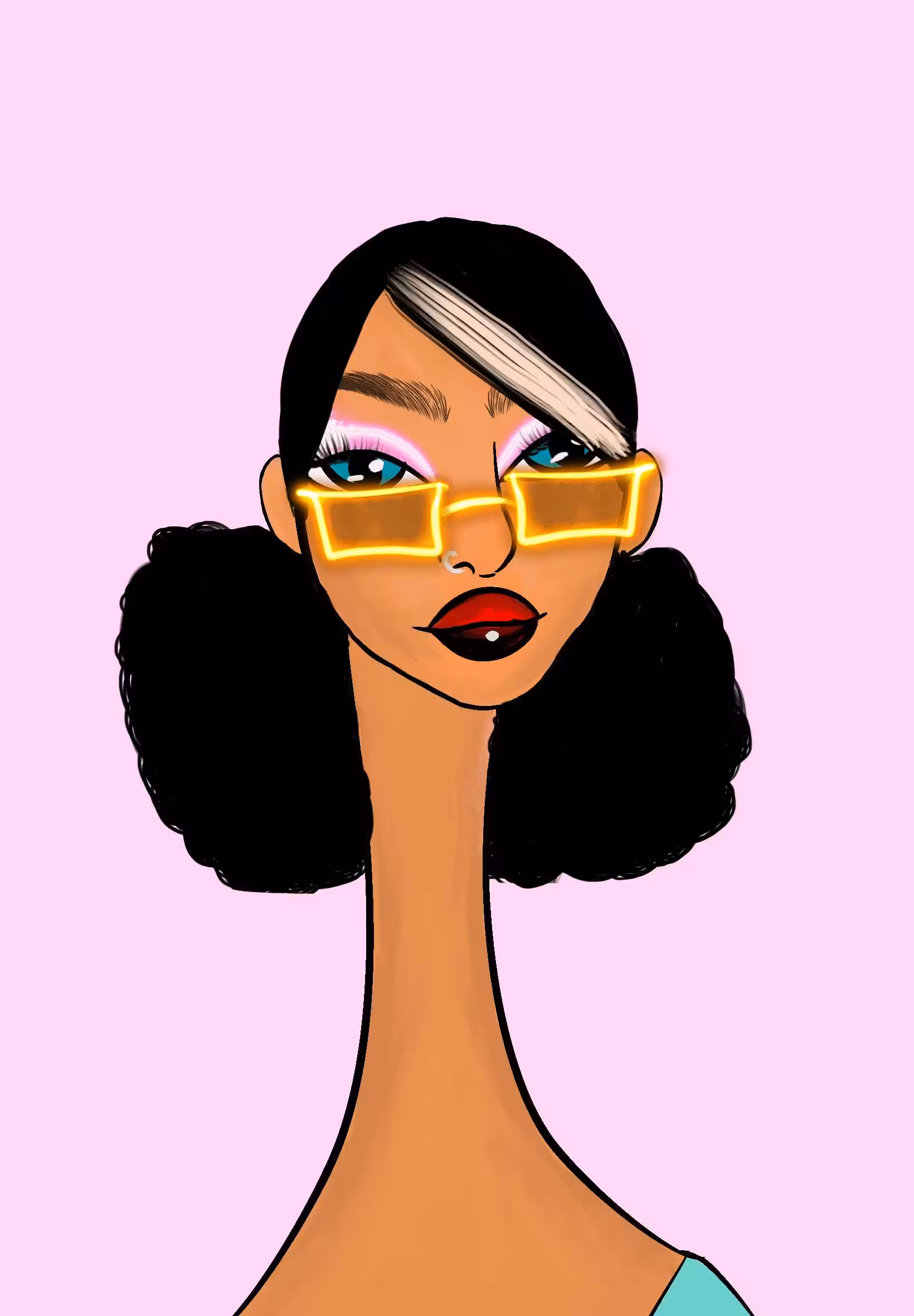 Long Neckie Ladies: Long Neckie Lady #429