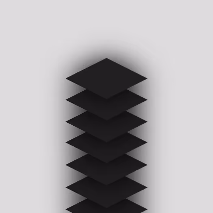 Genuary2: Layers upon layers upon layers