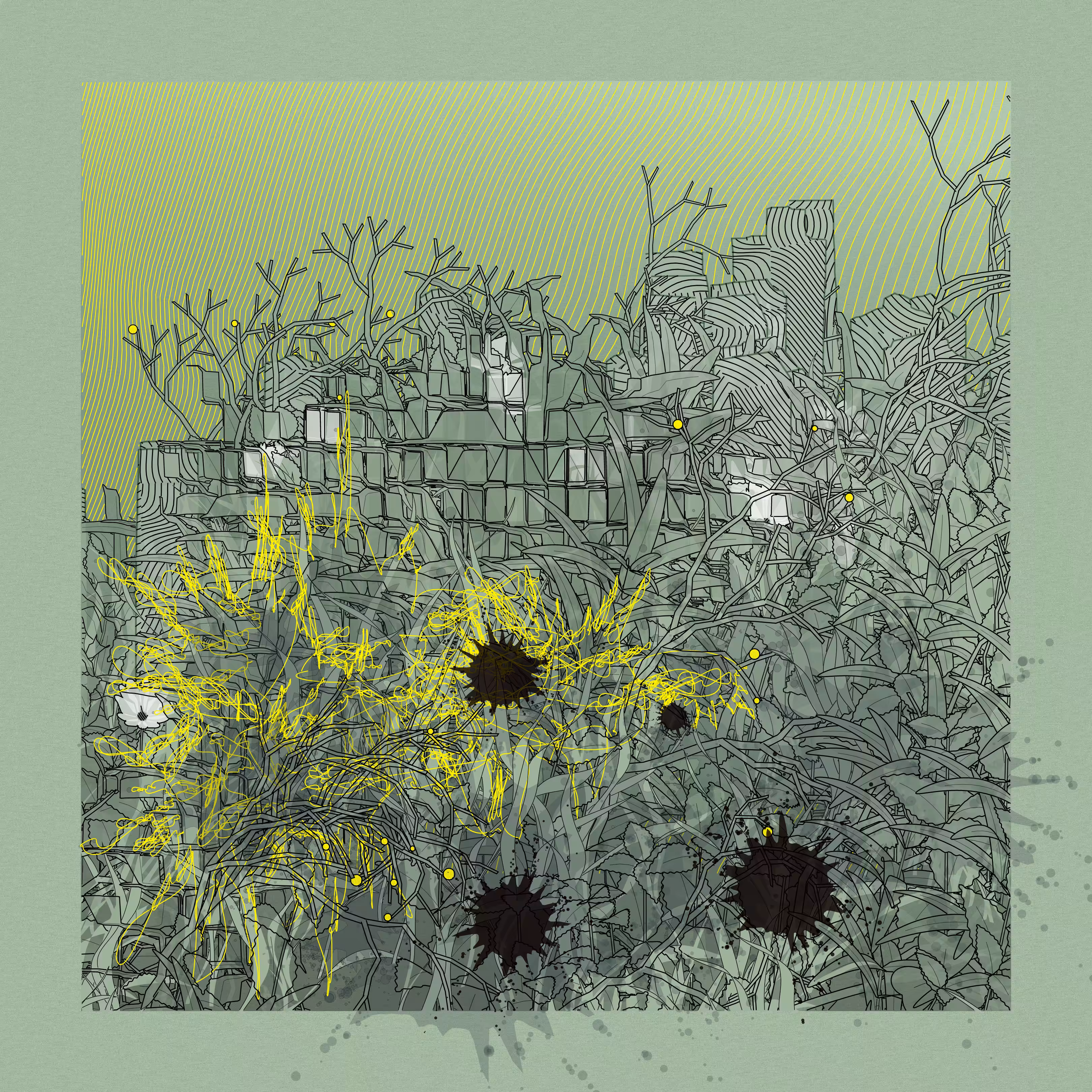Landscape with Carbon Capture #9916