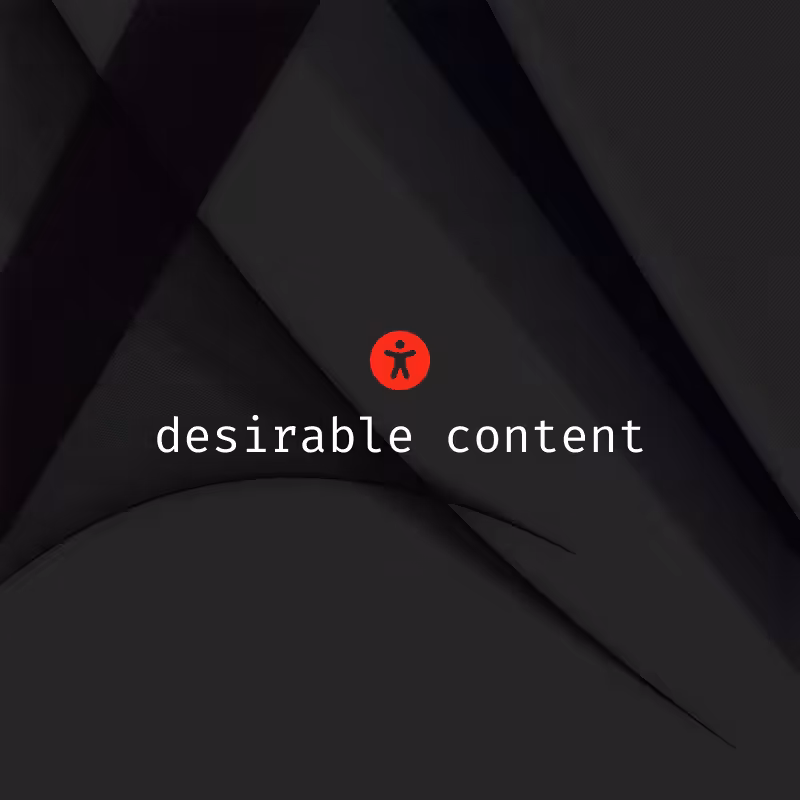 desirable content #33