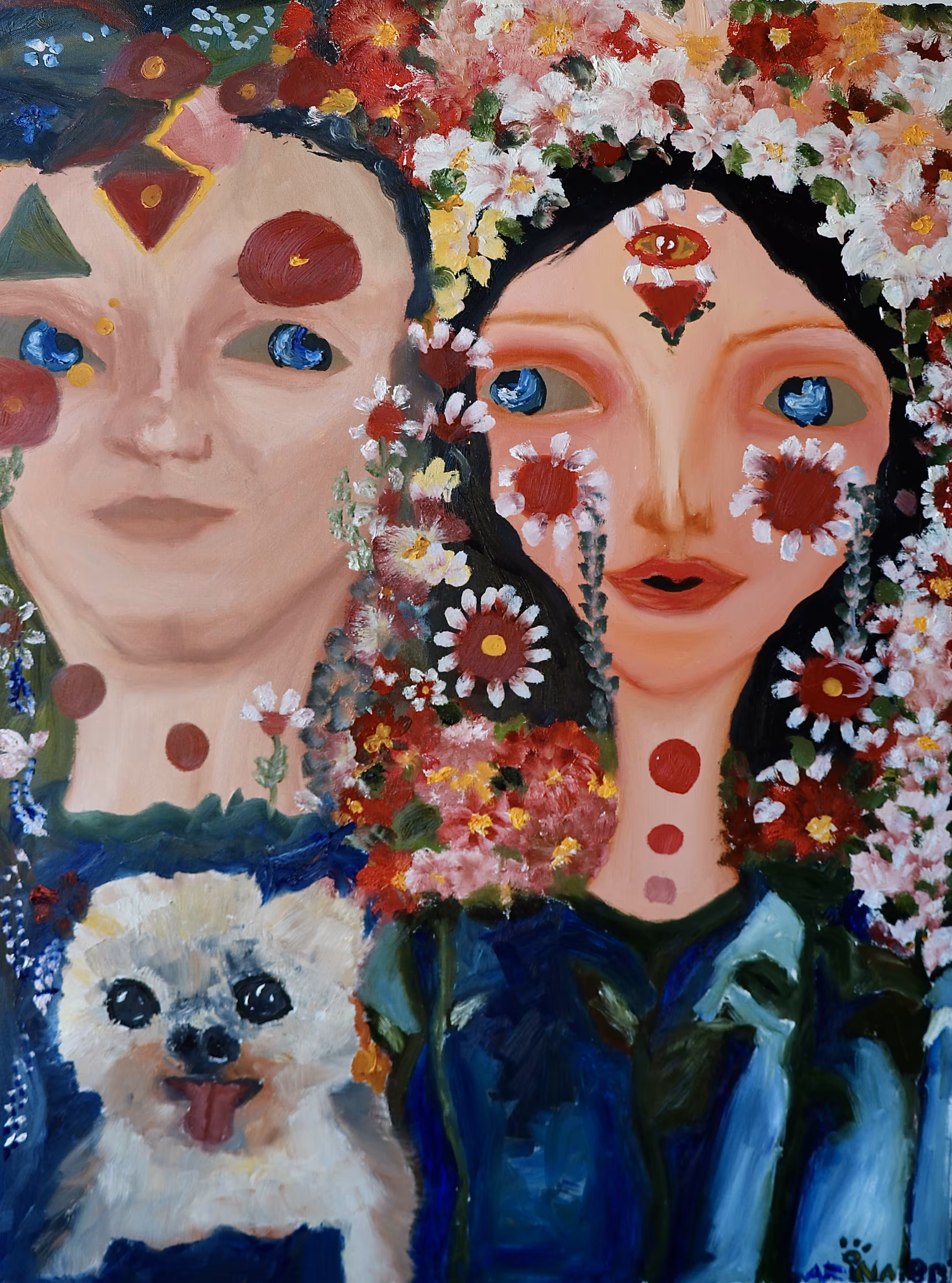 ManManLaiZzz #97 "Red flowers"