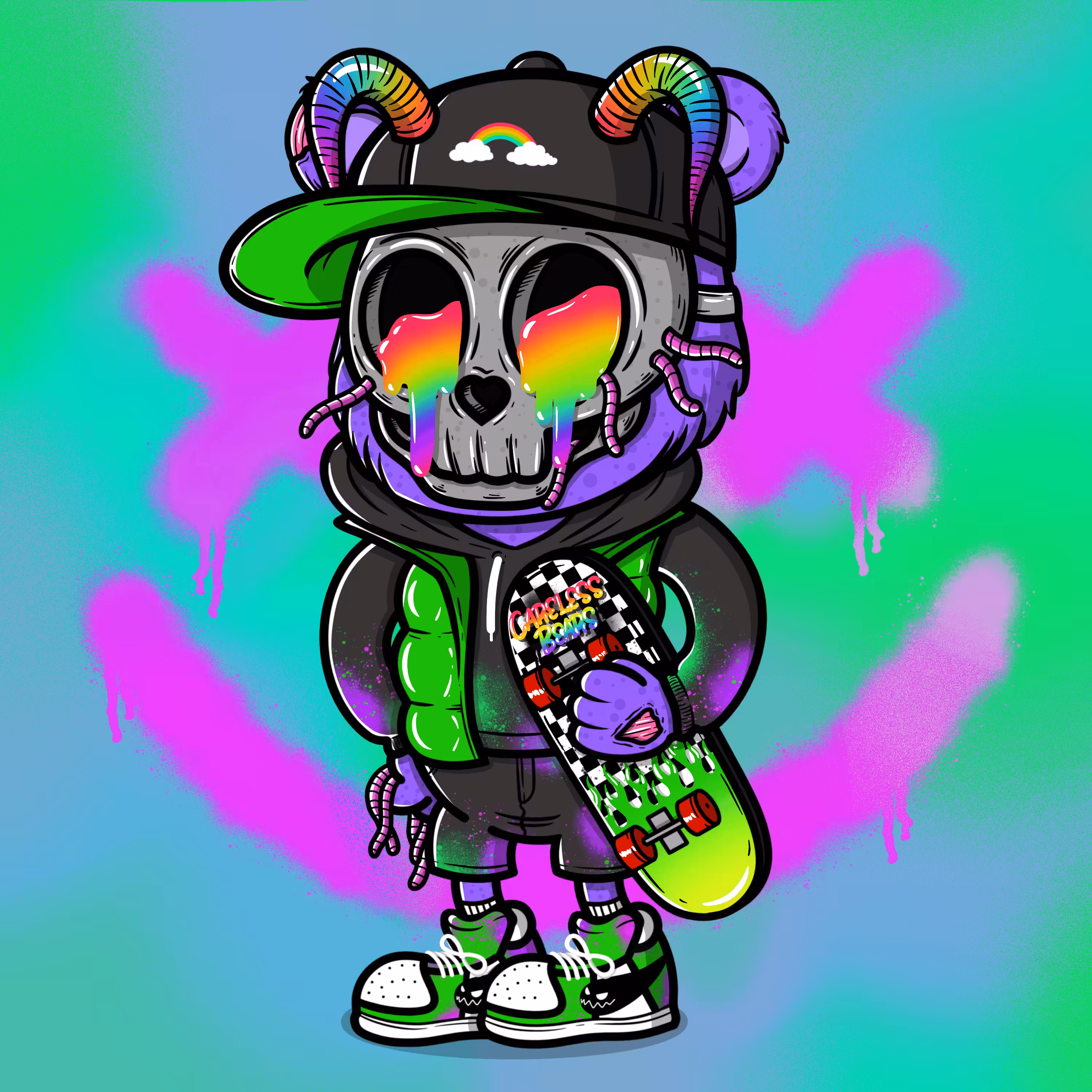 Monsters Party x Careless Bears #1