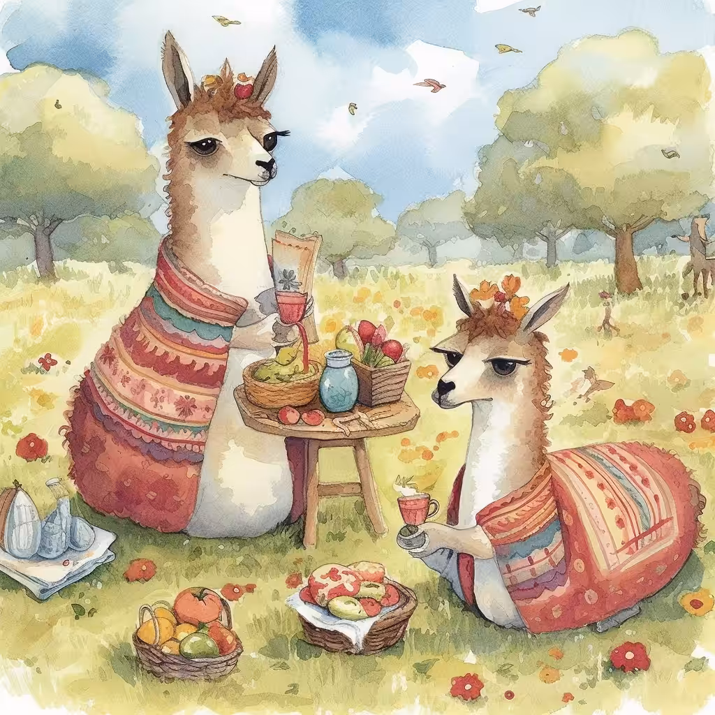 Alpaca-dorable Antics
