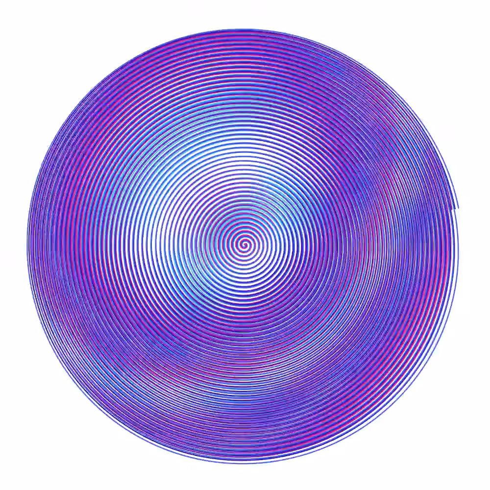 Moiré Spiral