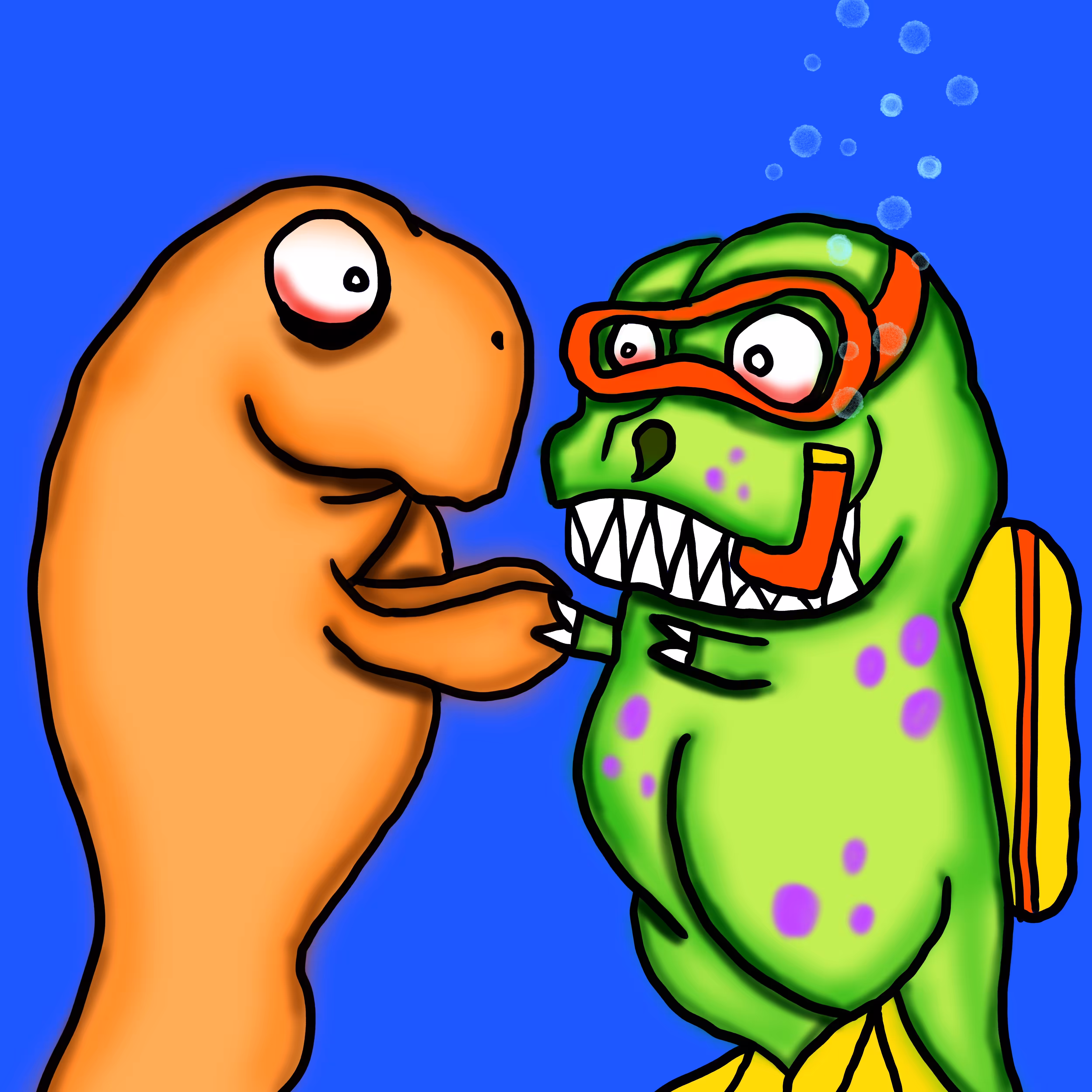 Silly Trex & friends48