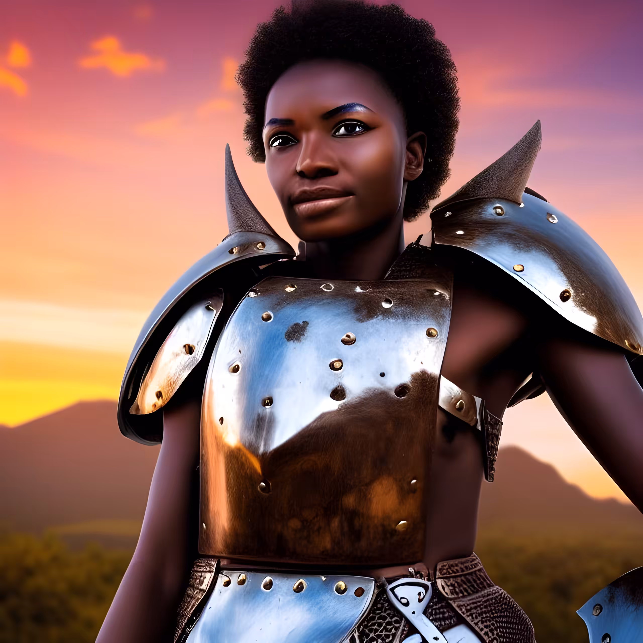 African Female Warriors Series  I: African Female Warrior 05
