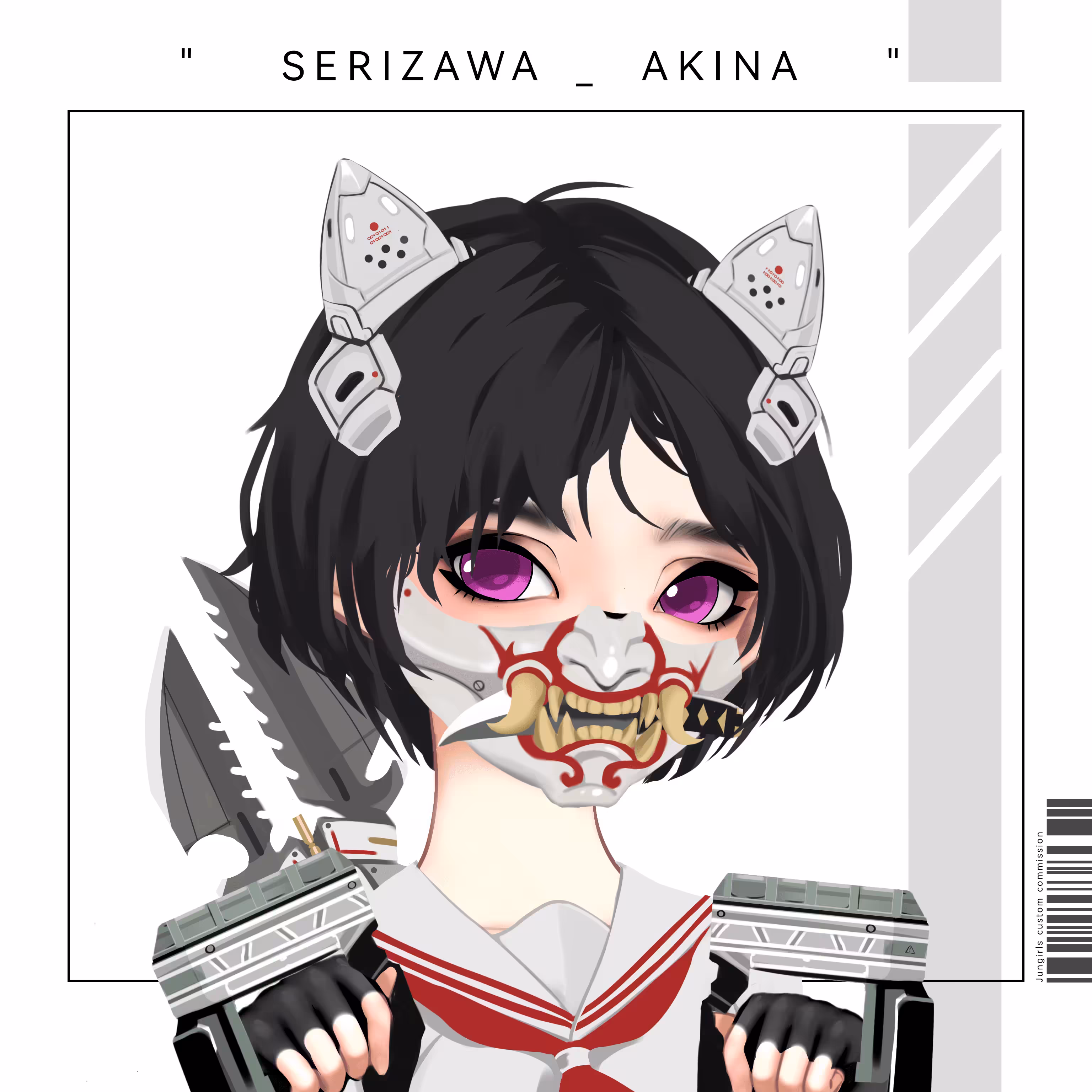 Jungirls​ custom  Serizawa​ Akina​ 
