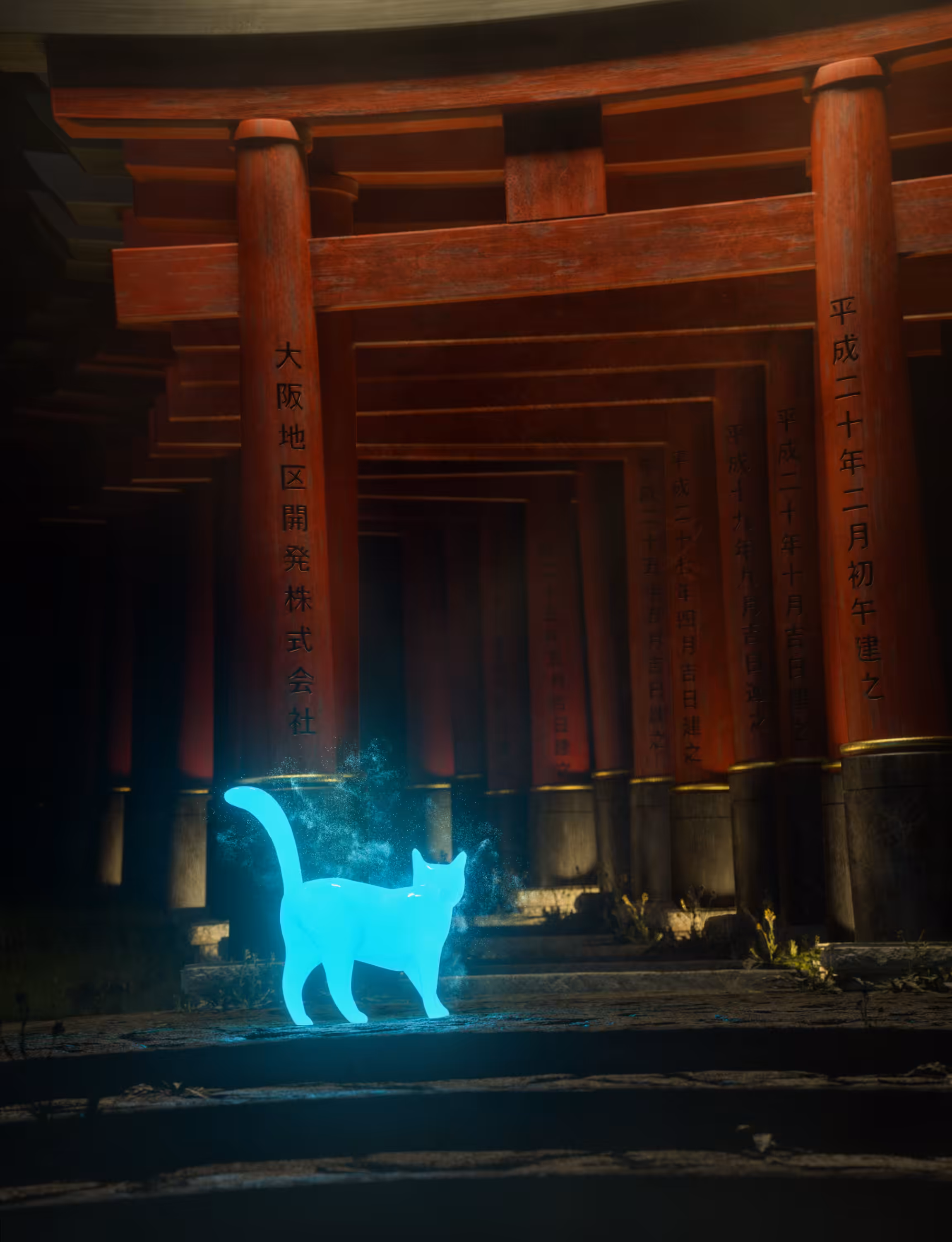 Torii Stroll - Neko Series