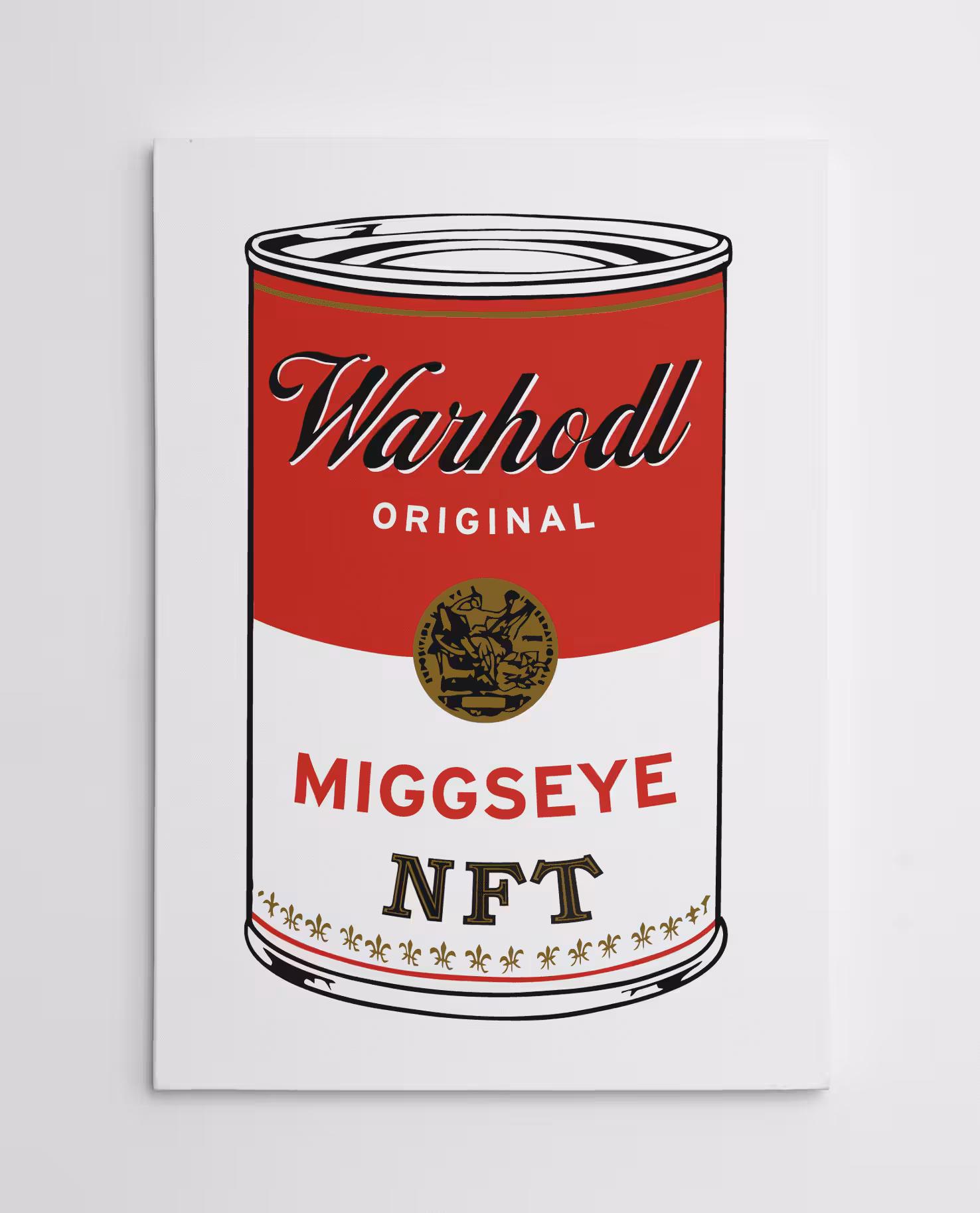 WARHODL Artist Proof "MIGGSEYE" NFT Original Can