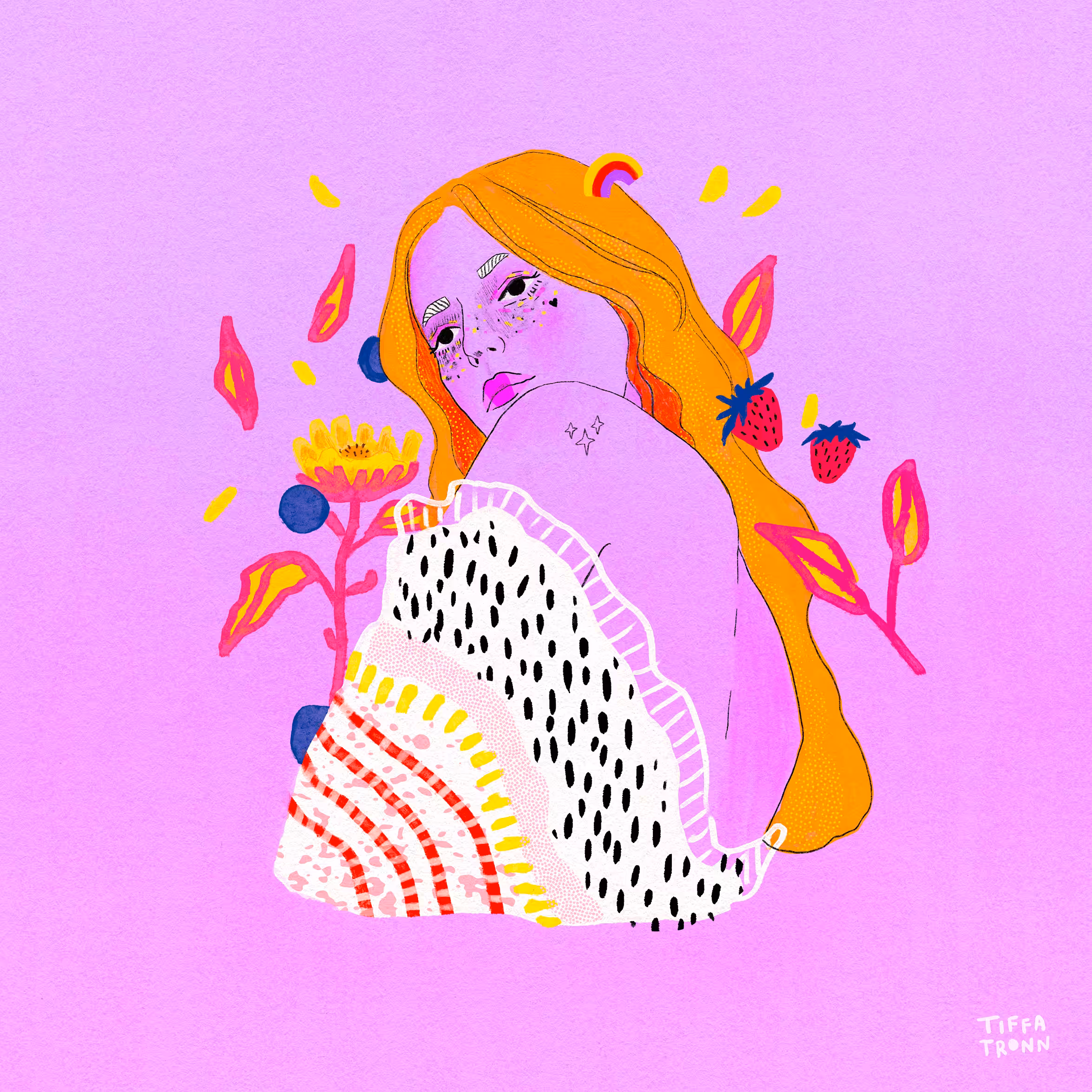 PASTEL GIRL 005 ✦ Berry